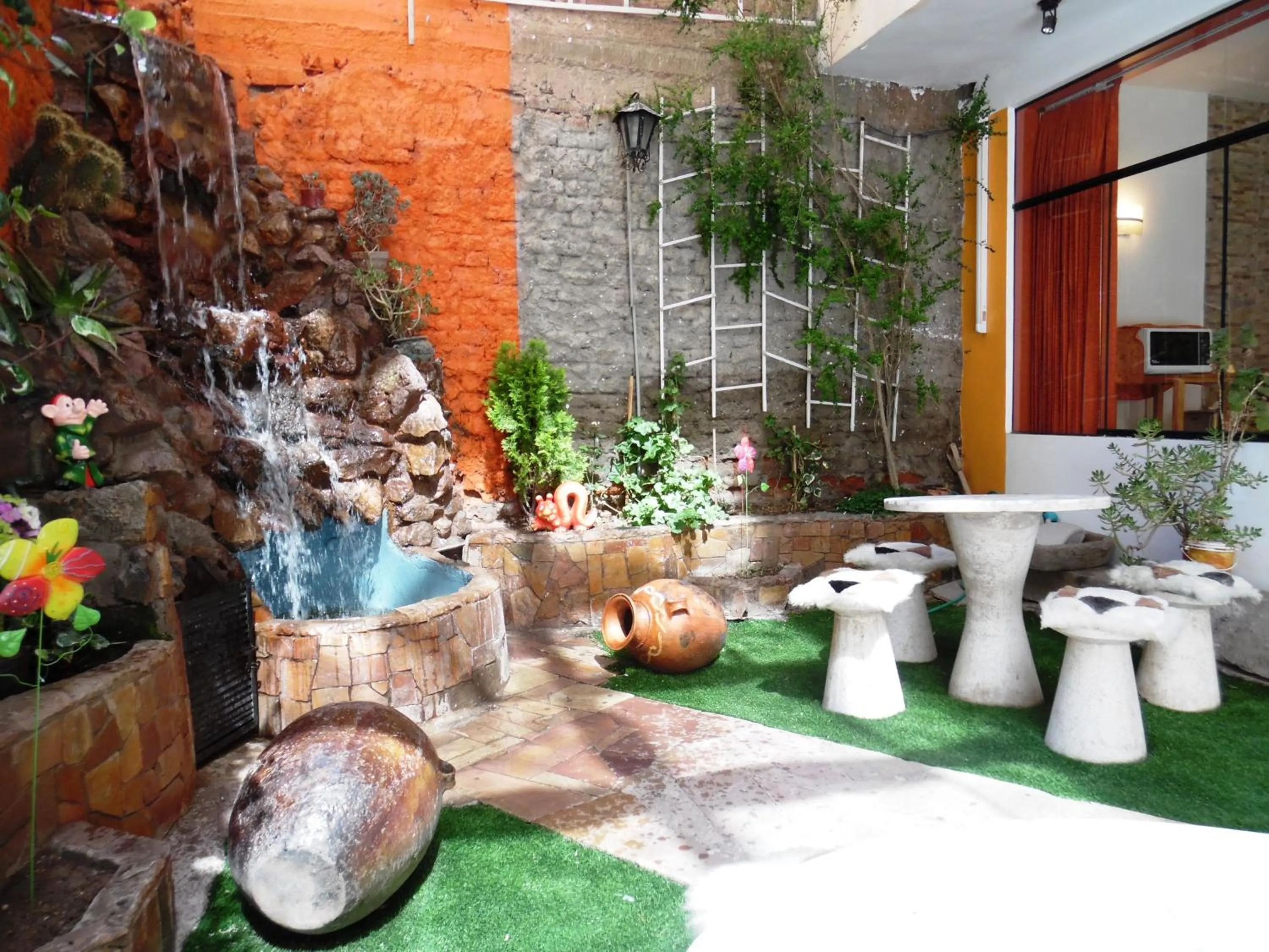 Garden in Hotel Puno Terra