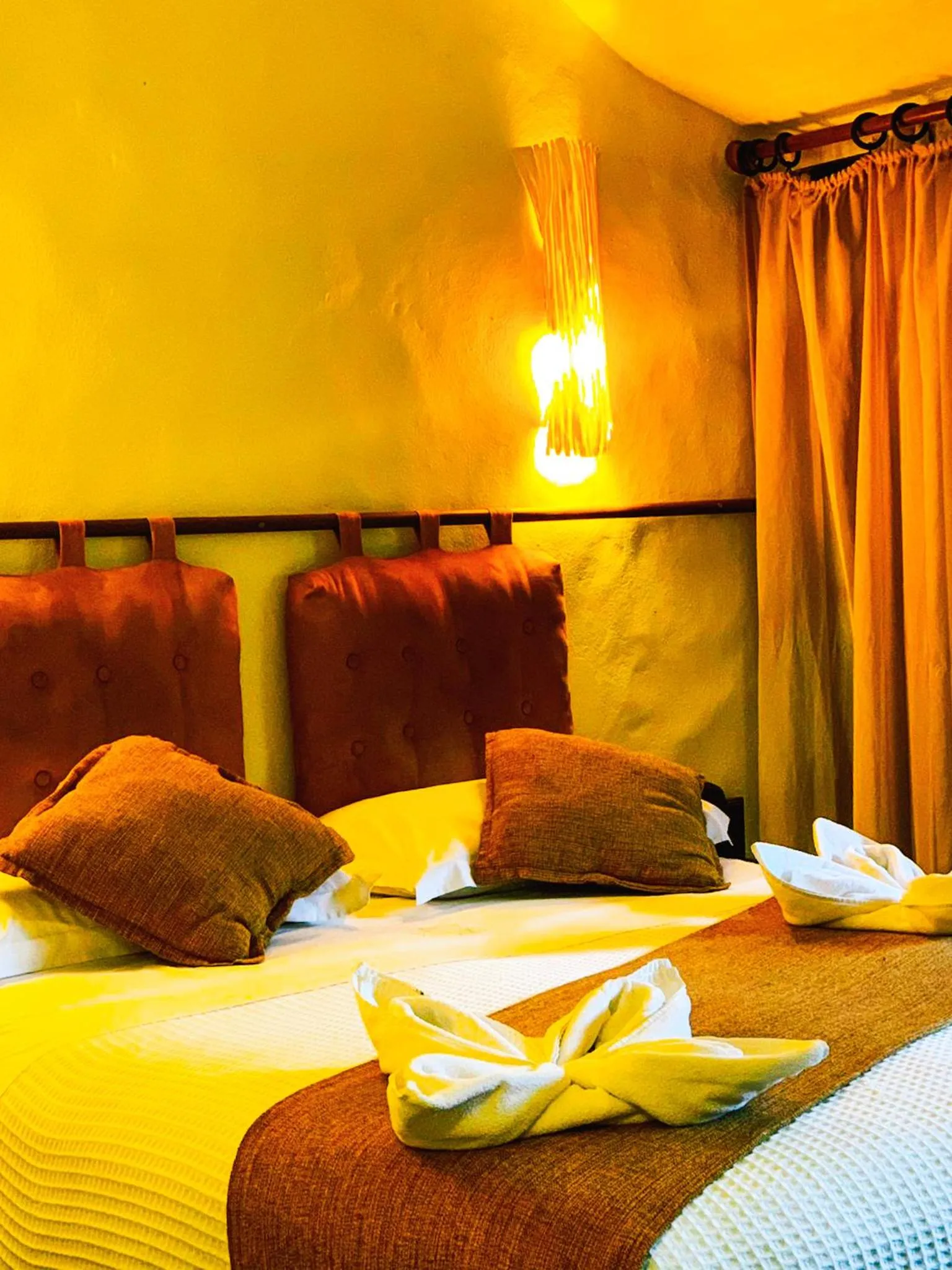 Bed in Pousada Dos Artistas