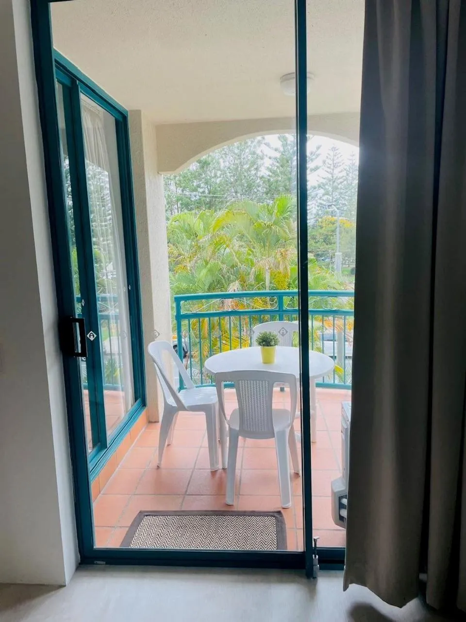 Balcony/Terrace in Aruba Beach Resort