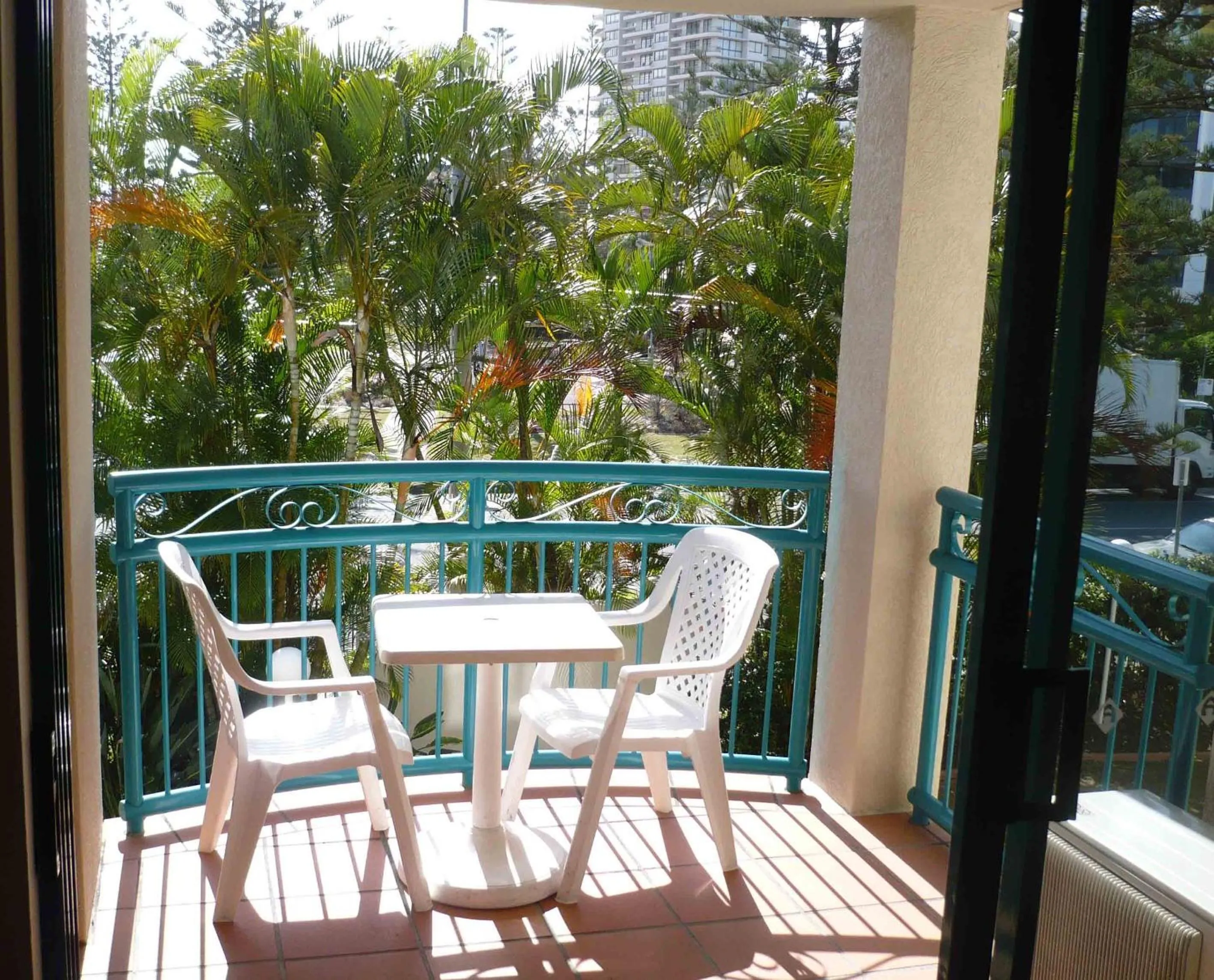 Balcony/Terrace in Aruba Beach Resort