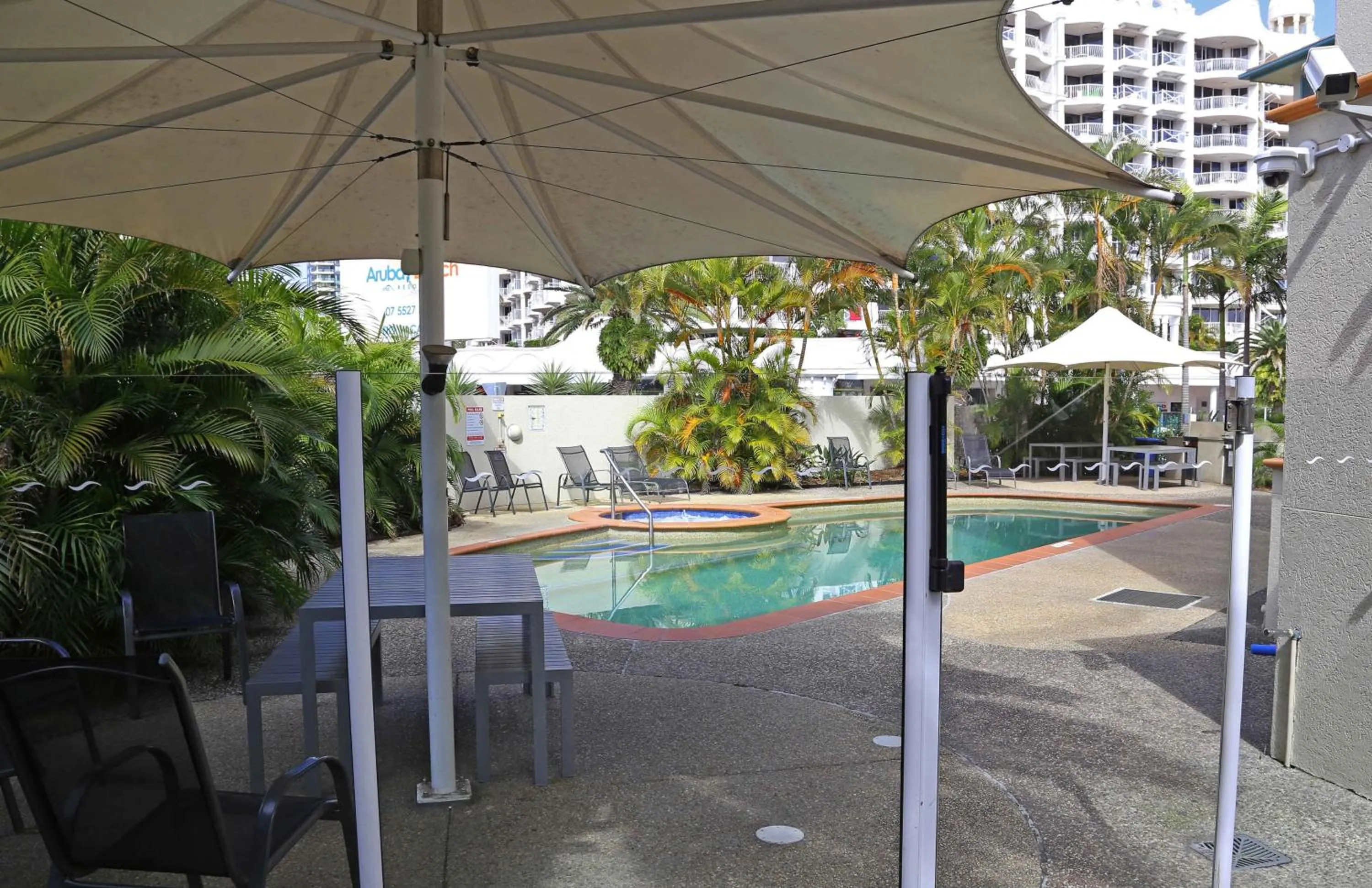 BBQ facilities in Aruba Beach Resort