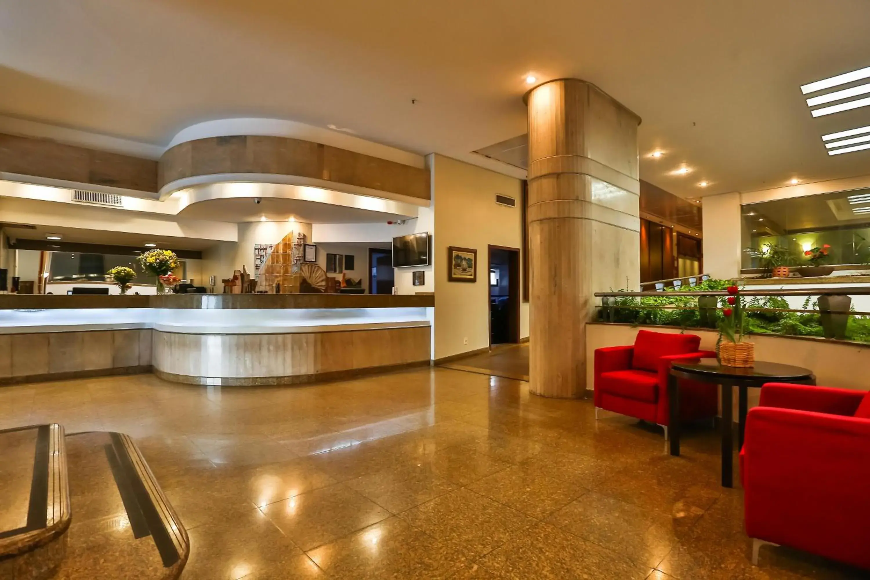 Lobby or reception in Golden Tulip Goiania Address Lobby or reception in Golden Tulip Goiania Address