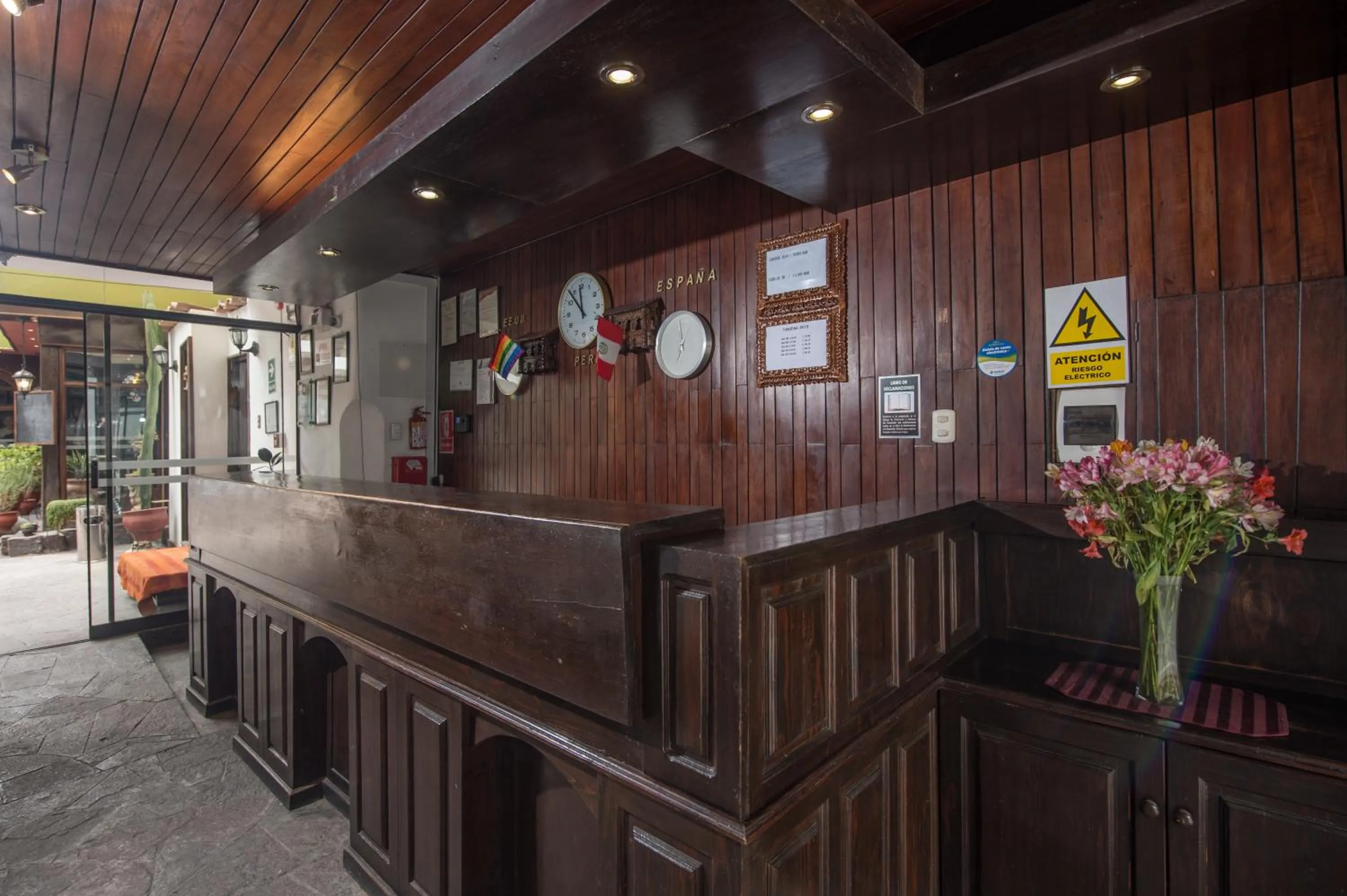 Lobby or reception in Hotel Oblitas Plaza de Armas Cusco