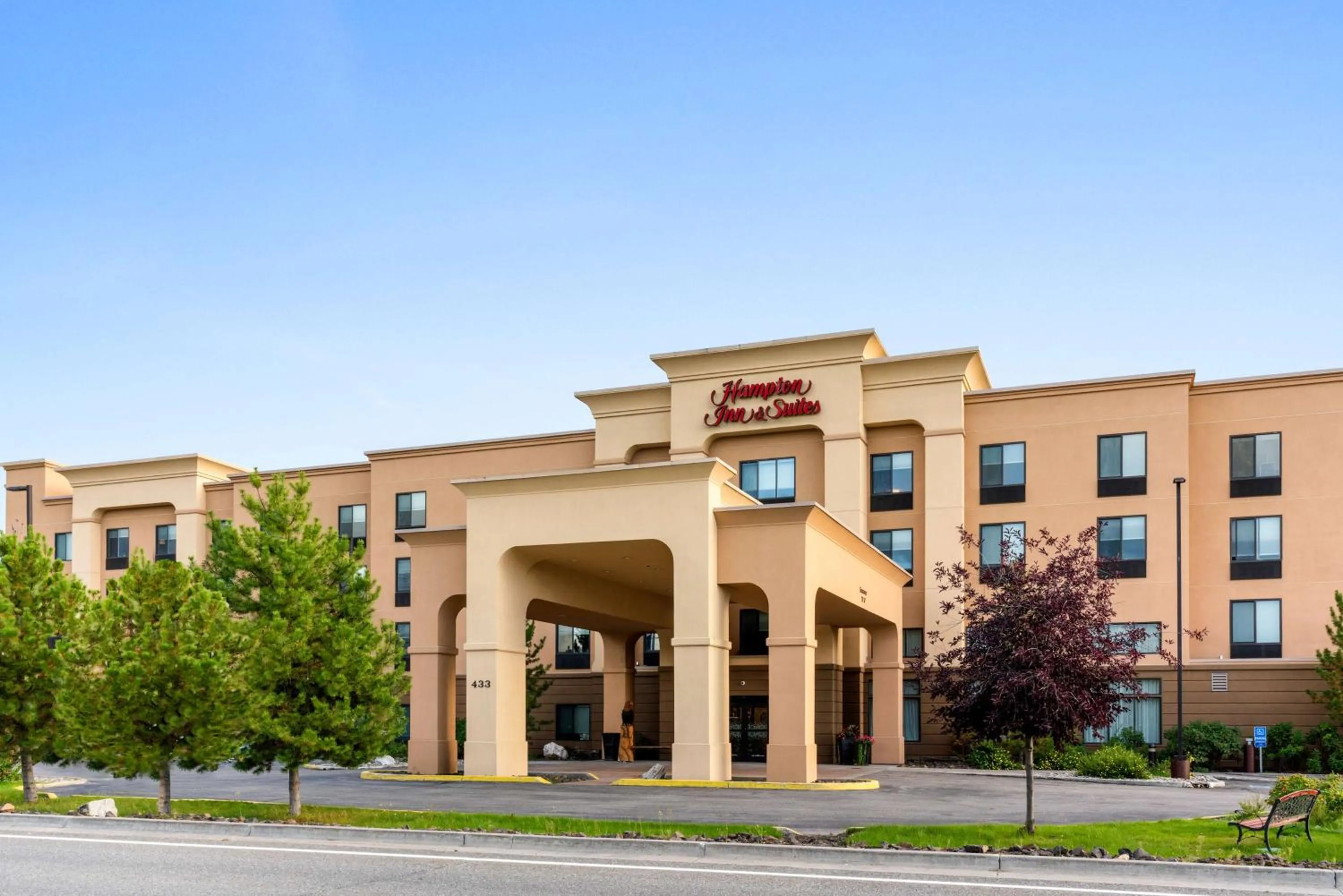 Property building in Hampton Inn & Suites Fairbanks
