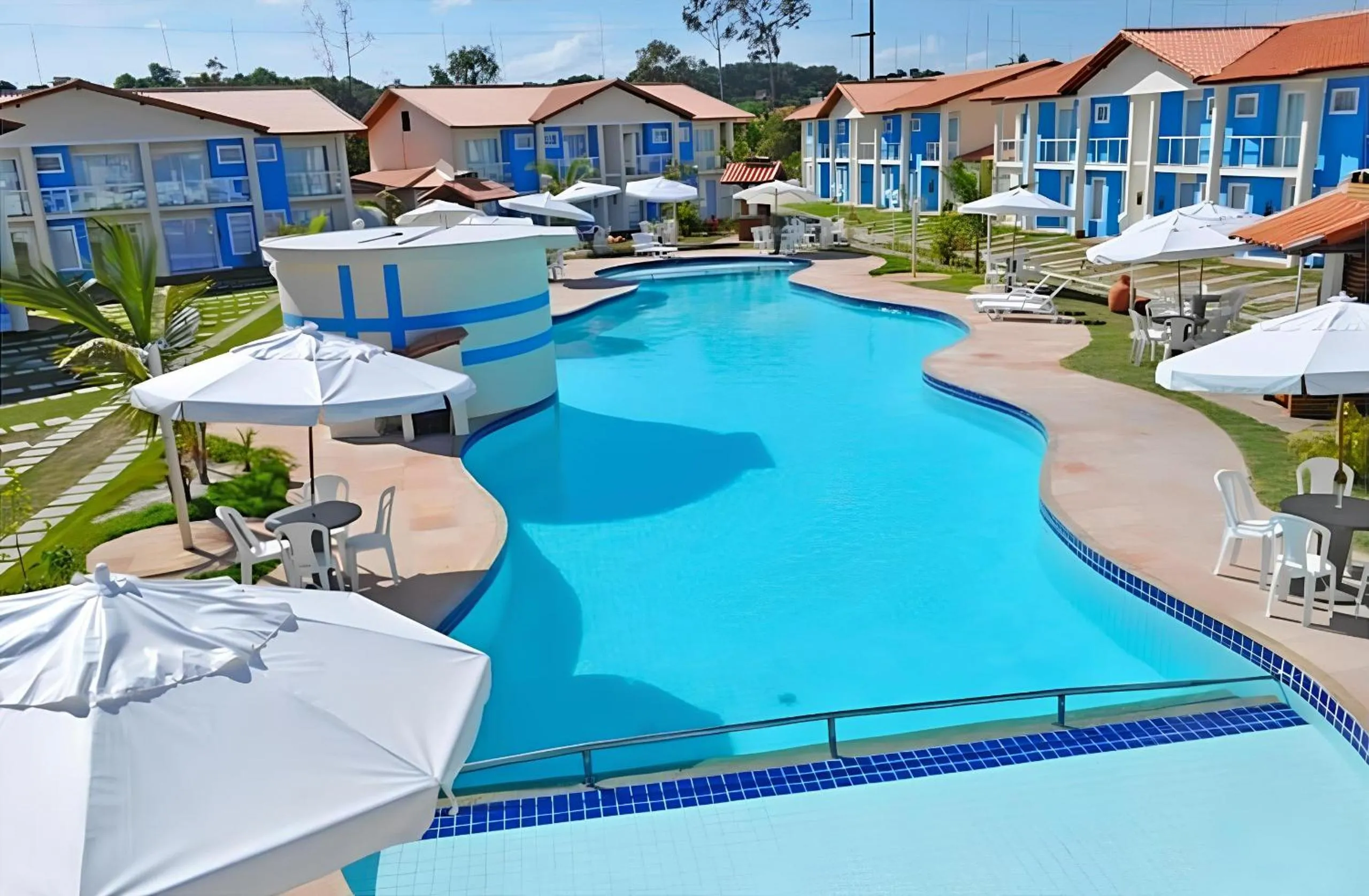 Swimming pool in Flat em Condomínio Mont Sião