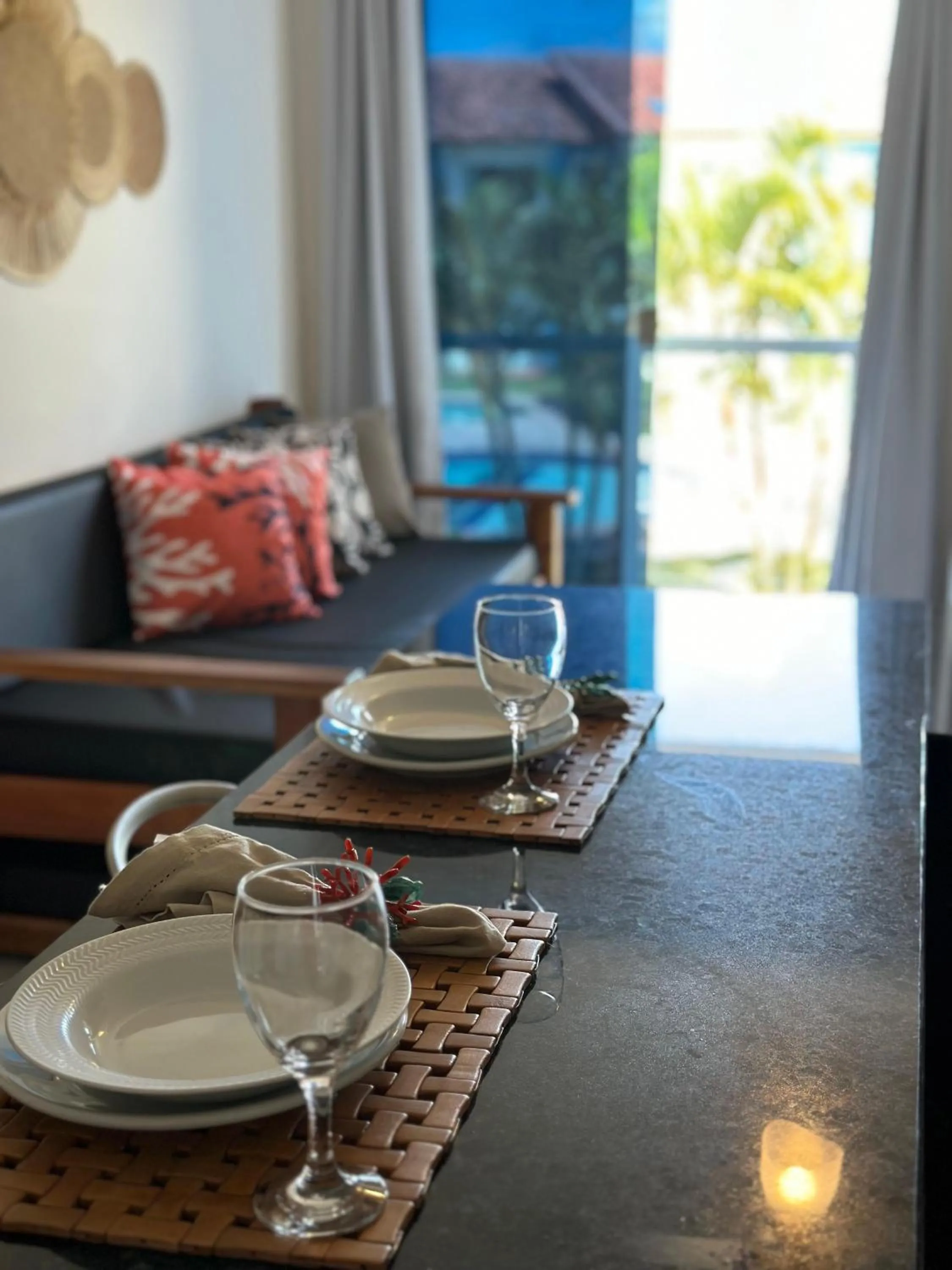 Dining area in Flat em Condomínio Mont Sião