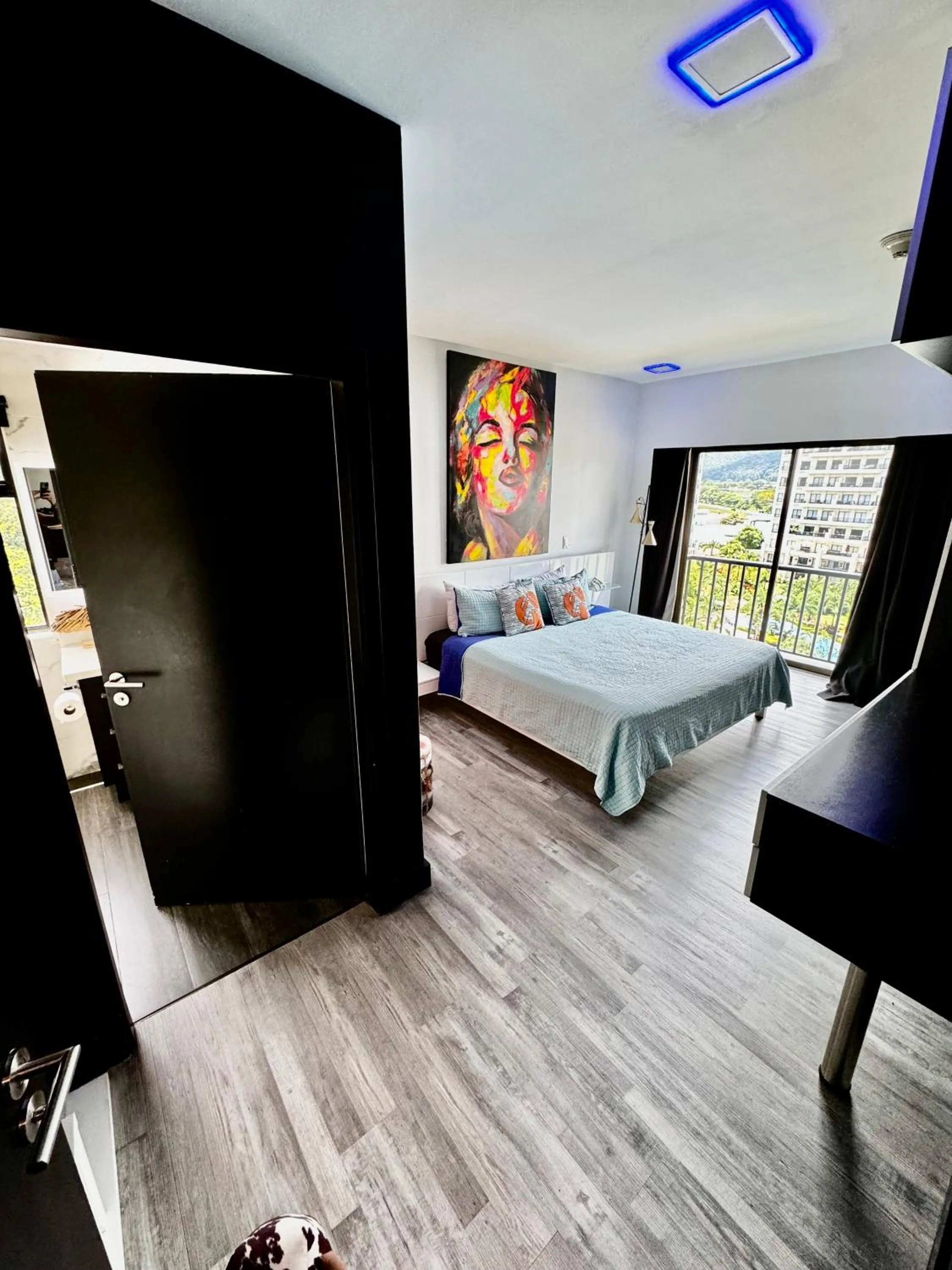 Bed in Luxury Condo at Jaco Bay, Costa Rica's best beach