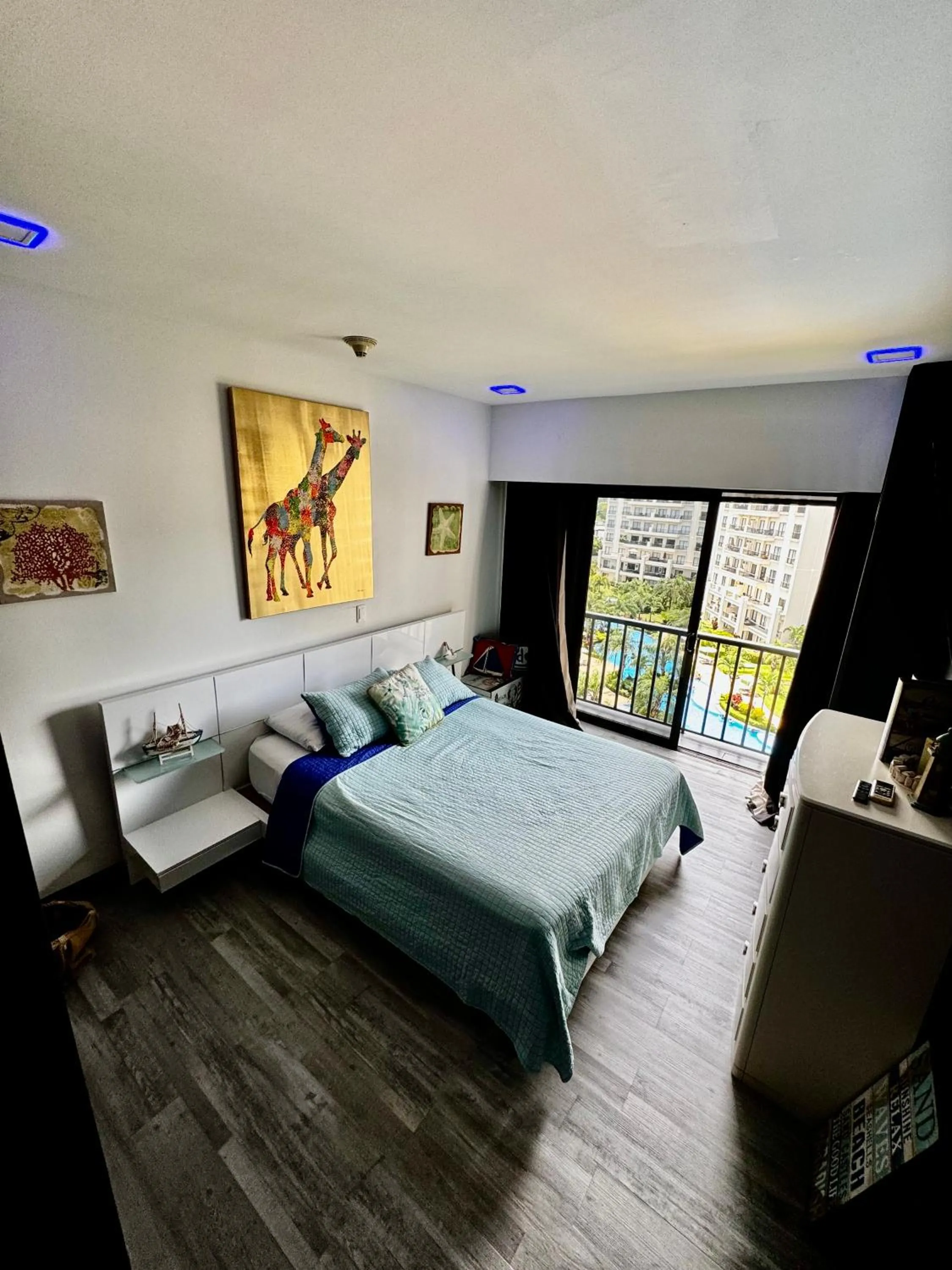Bed in Luxury Condo at Jaco Bay, Costa Rica's best beach