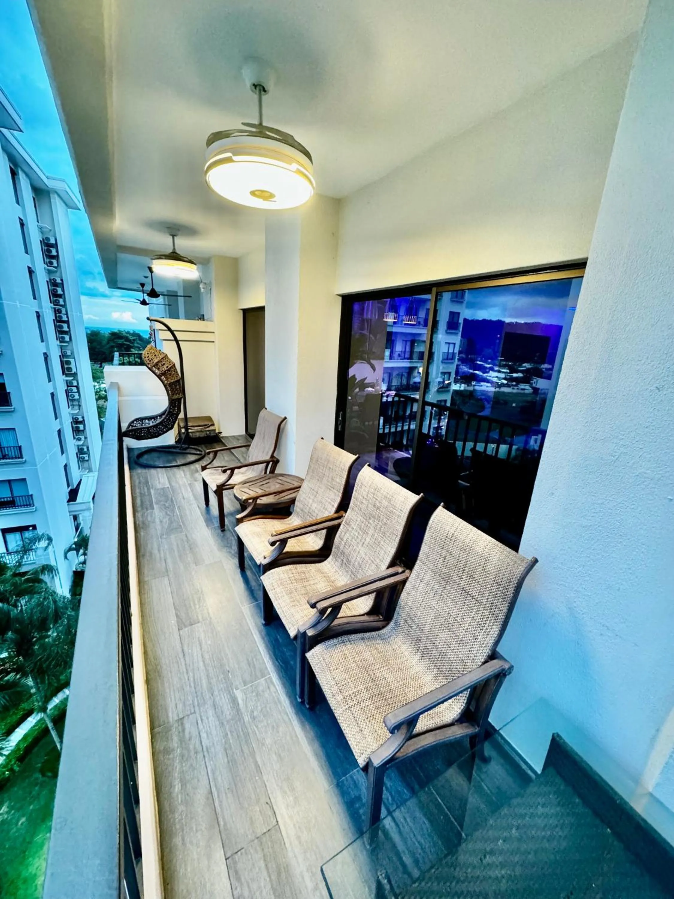 Balcony/Terrace in Luxury Condo at Jaco Bay, Costa Rica's best beach