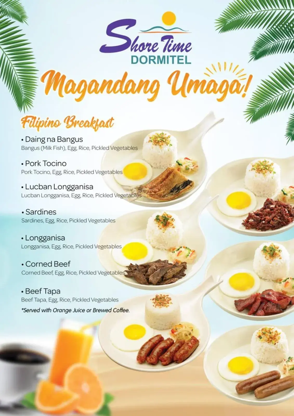 Breakfast in Shore Time Dormitel Breakfast in Shore Time Dormitel