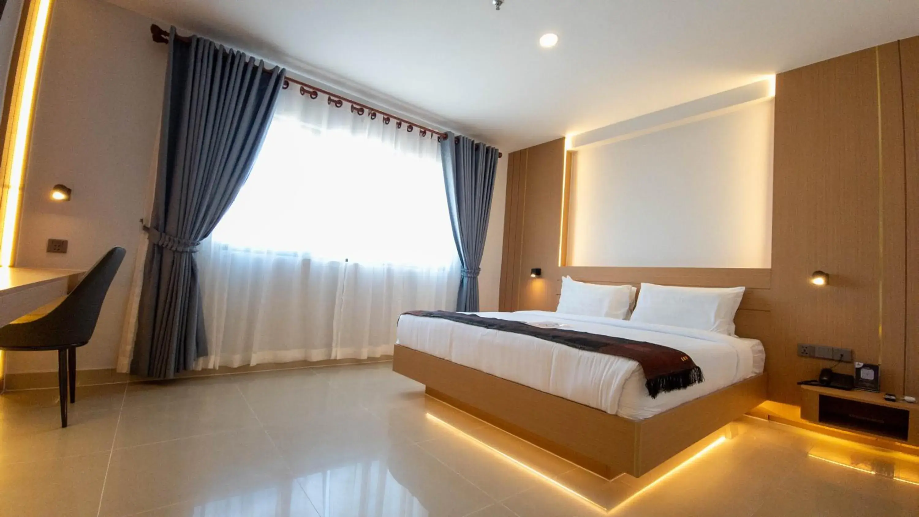 Bed in Silver Mounts Hotel Bed in Silver Mounts Hotel