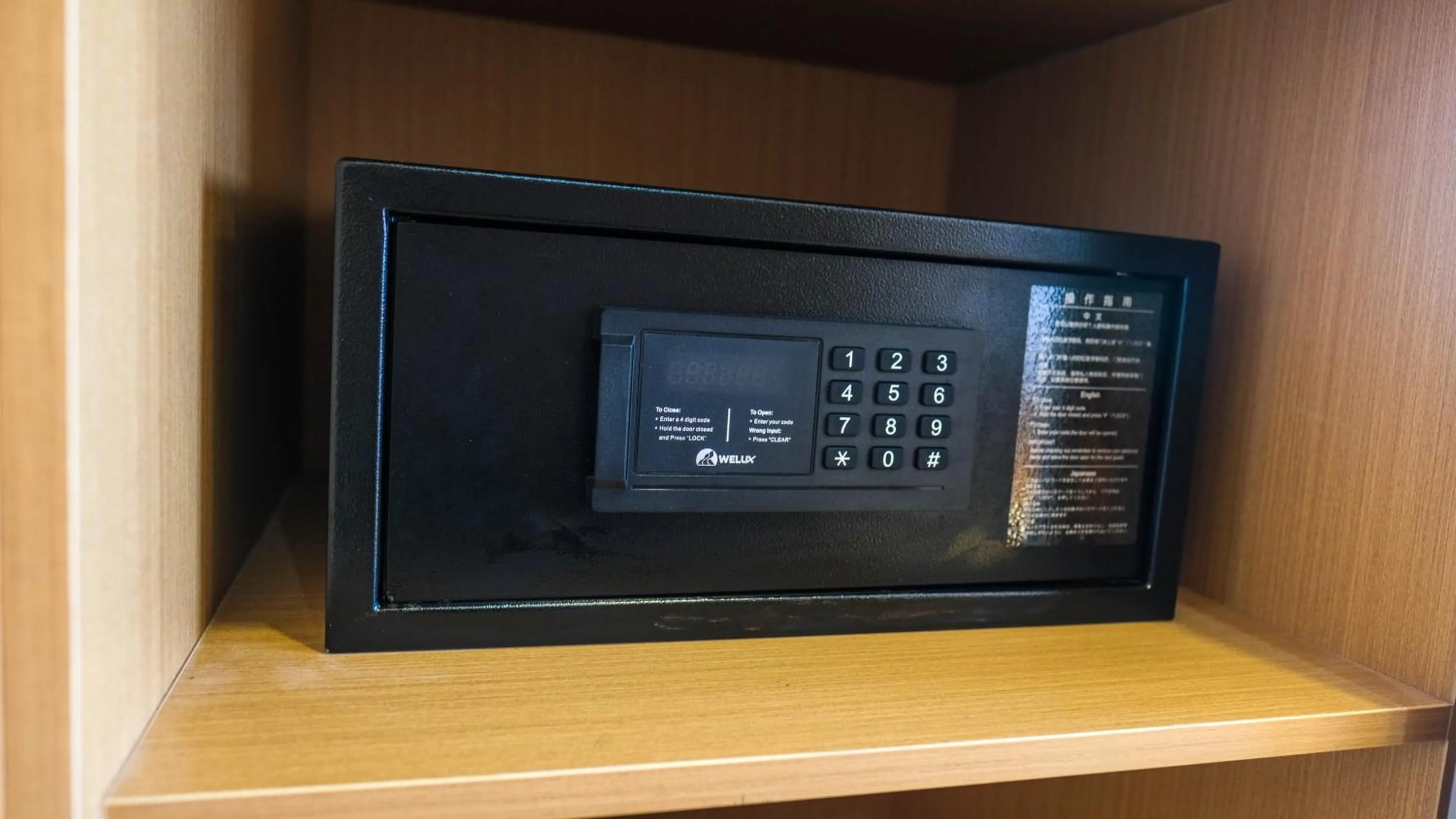 safe in Silver Mounts Hotel