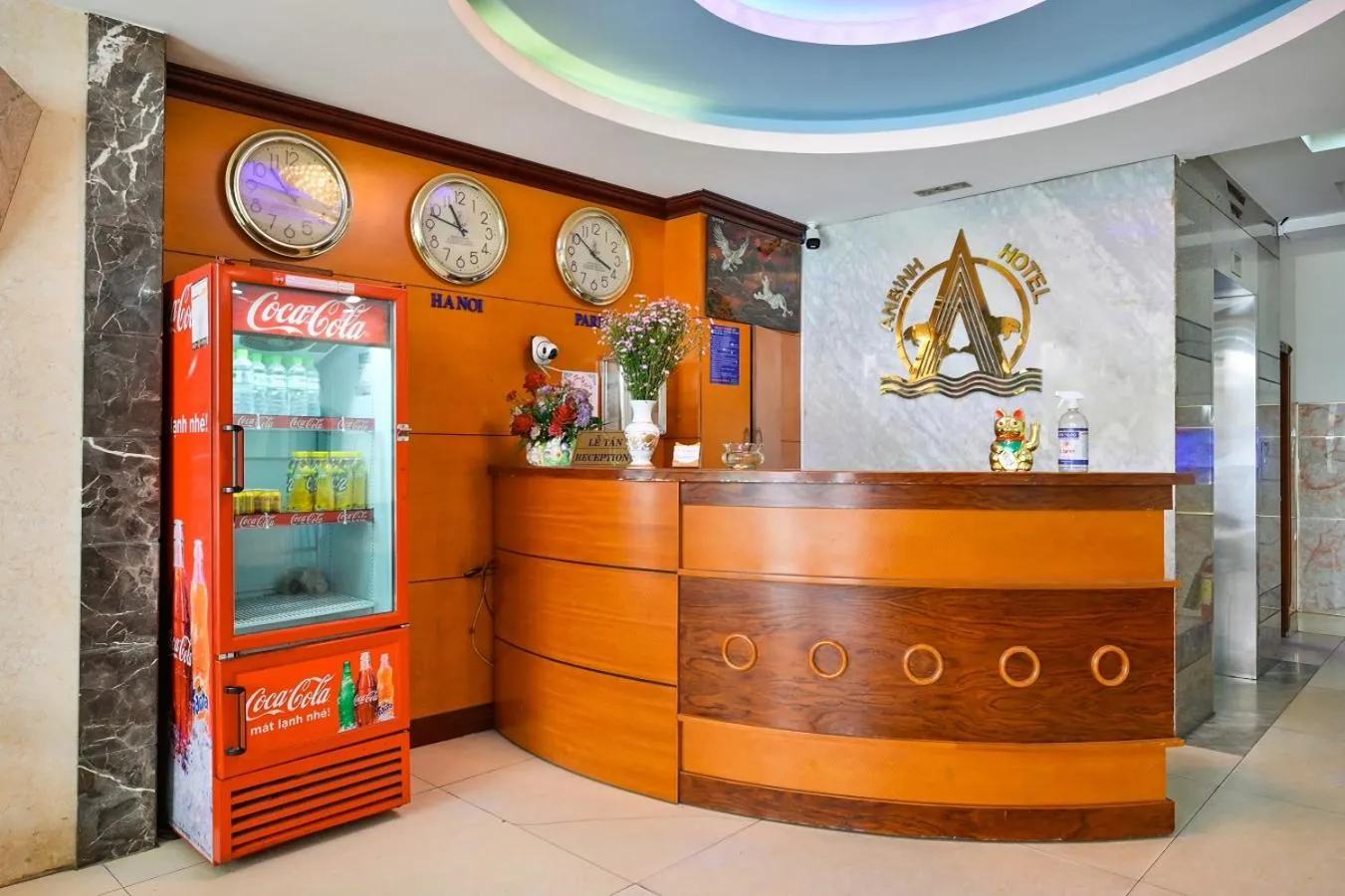 Property logo or sign in An Binh 2 hotel near Dam Sen Park