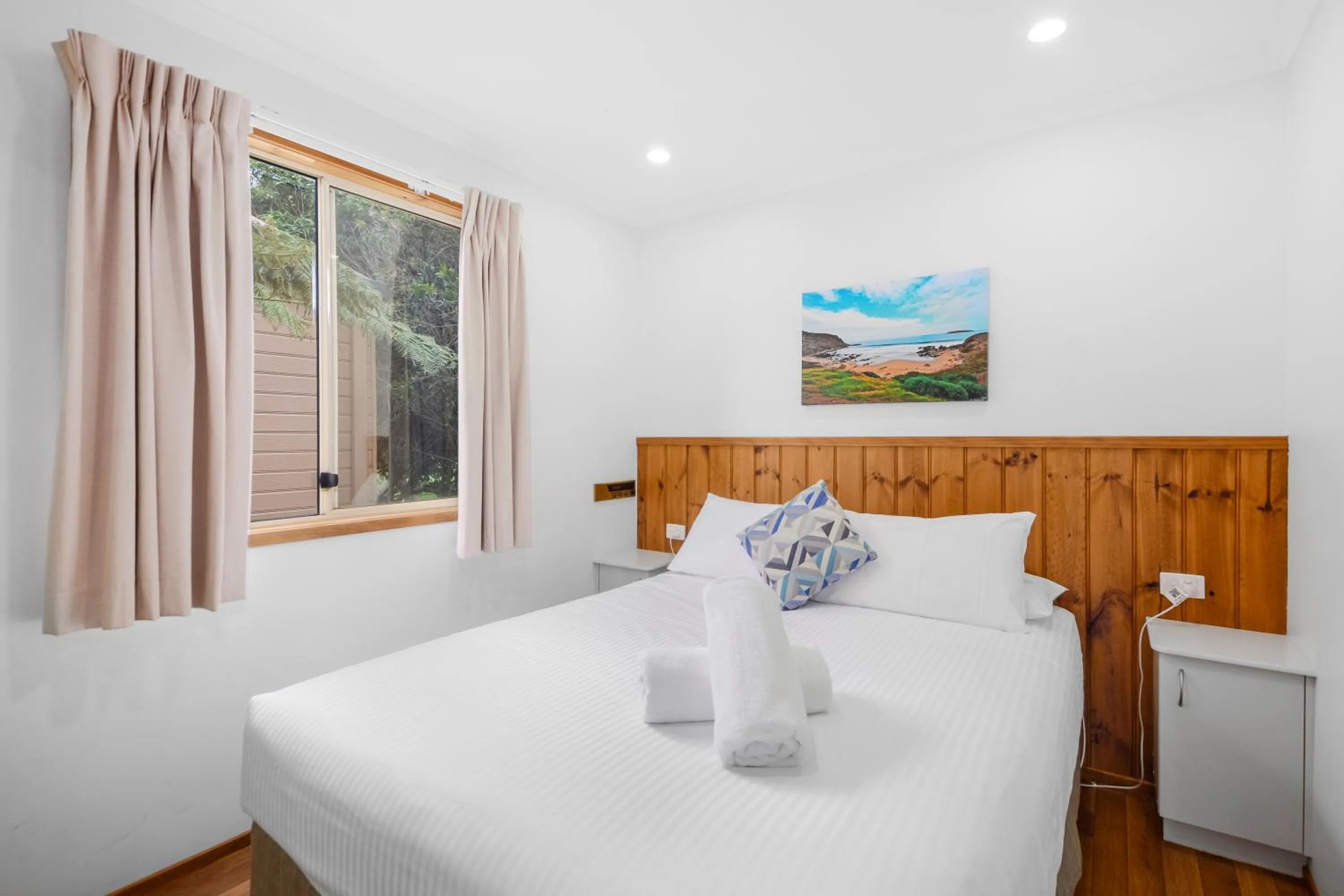 Bedroom, Bed in Moruya Holiday Park