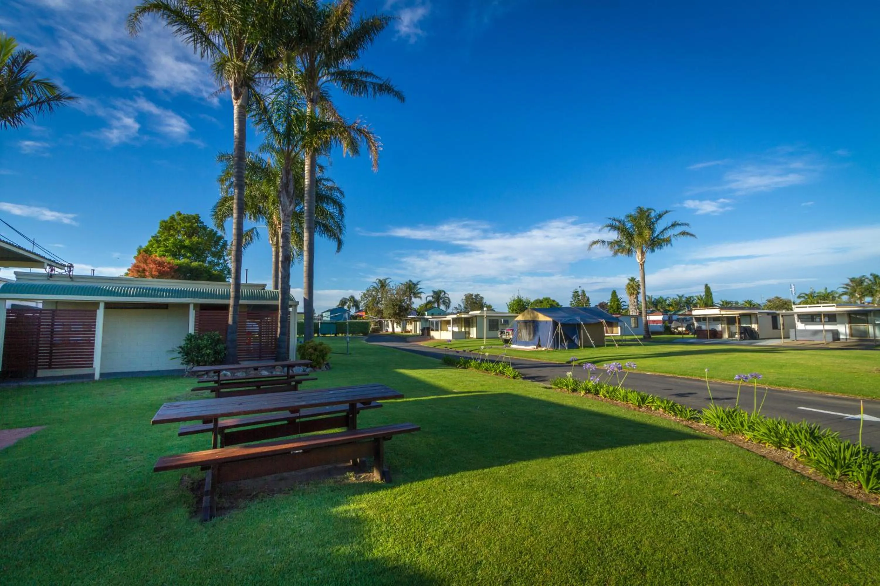 Property building in Moruya Holiday Park