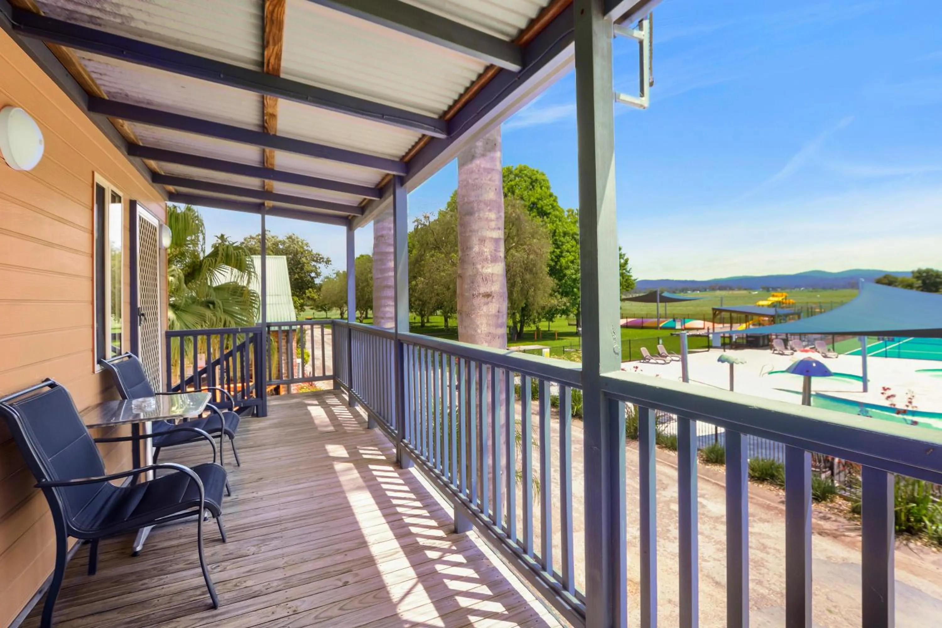 Balcony/Terrace in Moruya Holiday Park
