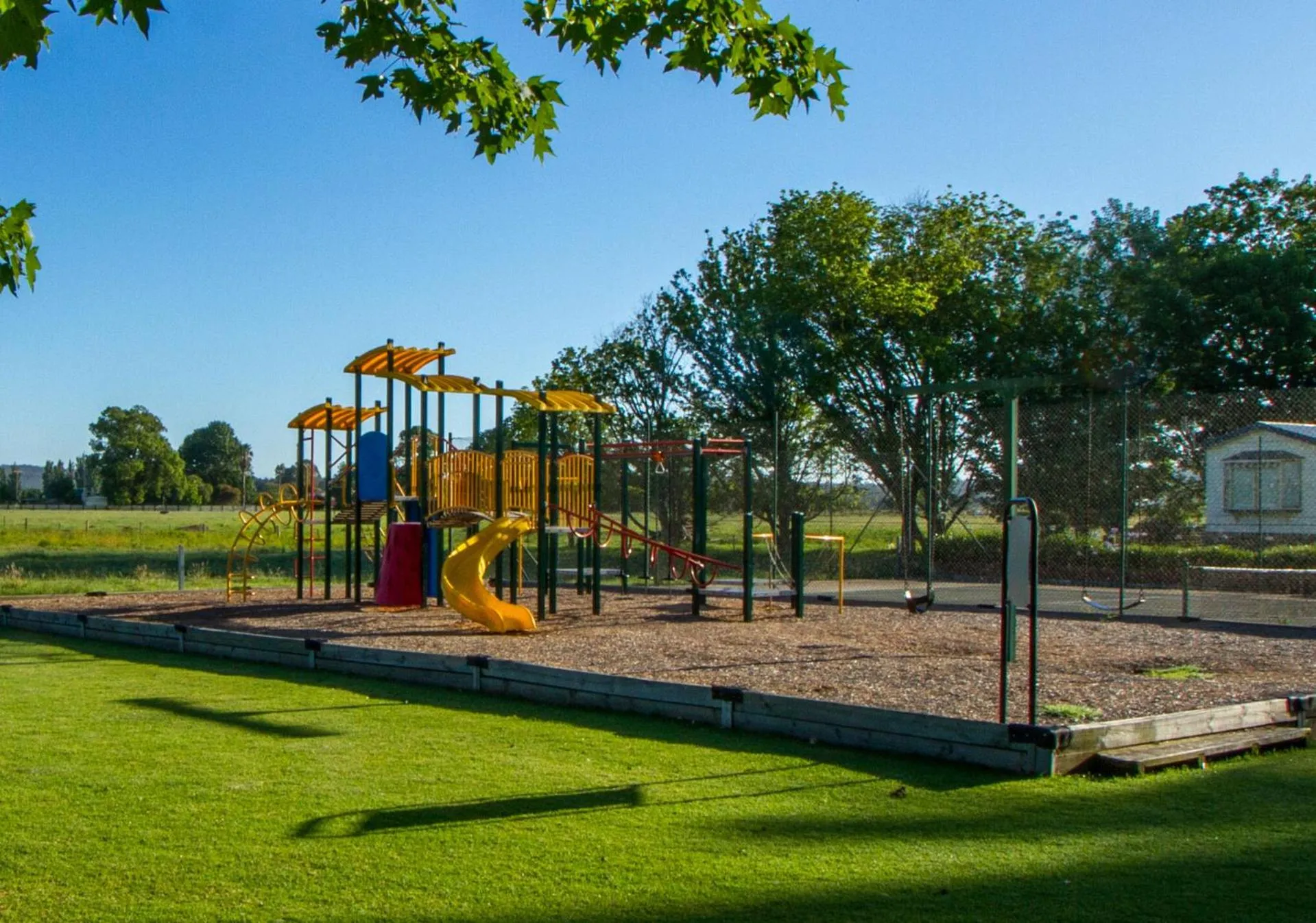 Children play ground in Moruya Holiday Park