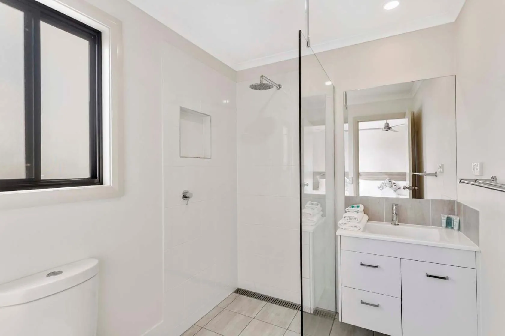Bathroom in Moruya Holiday Park