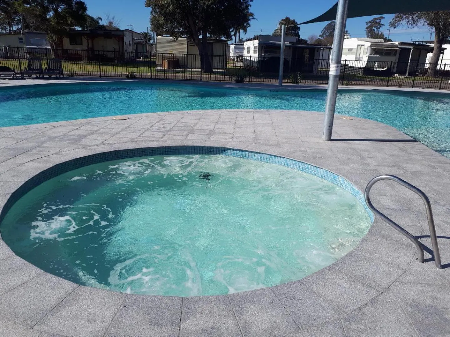 Hot Tub in Moruya Holiday Park