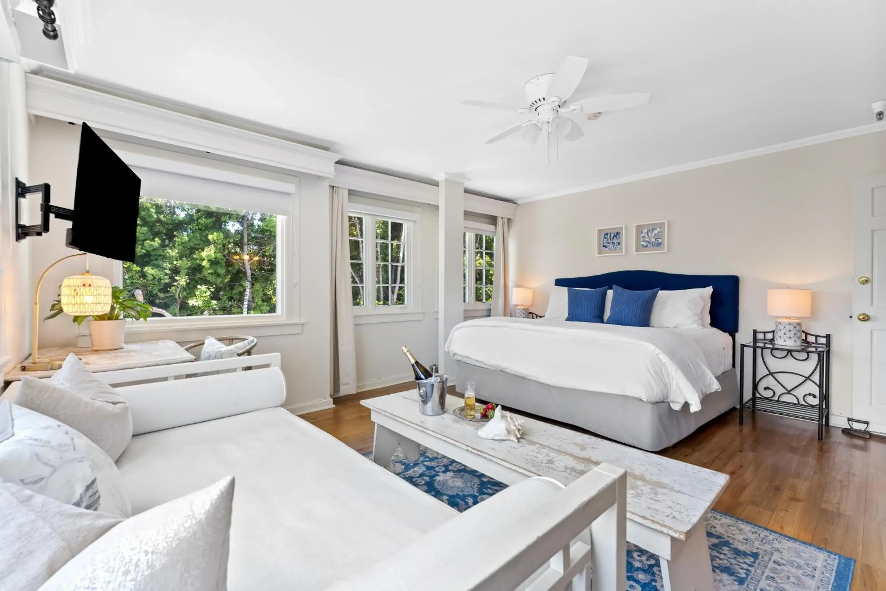 Bed in Channel Road Inn, A Four Sisters Inn Bed in Channel Road Inn, A Four Sisters Inn