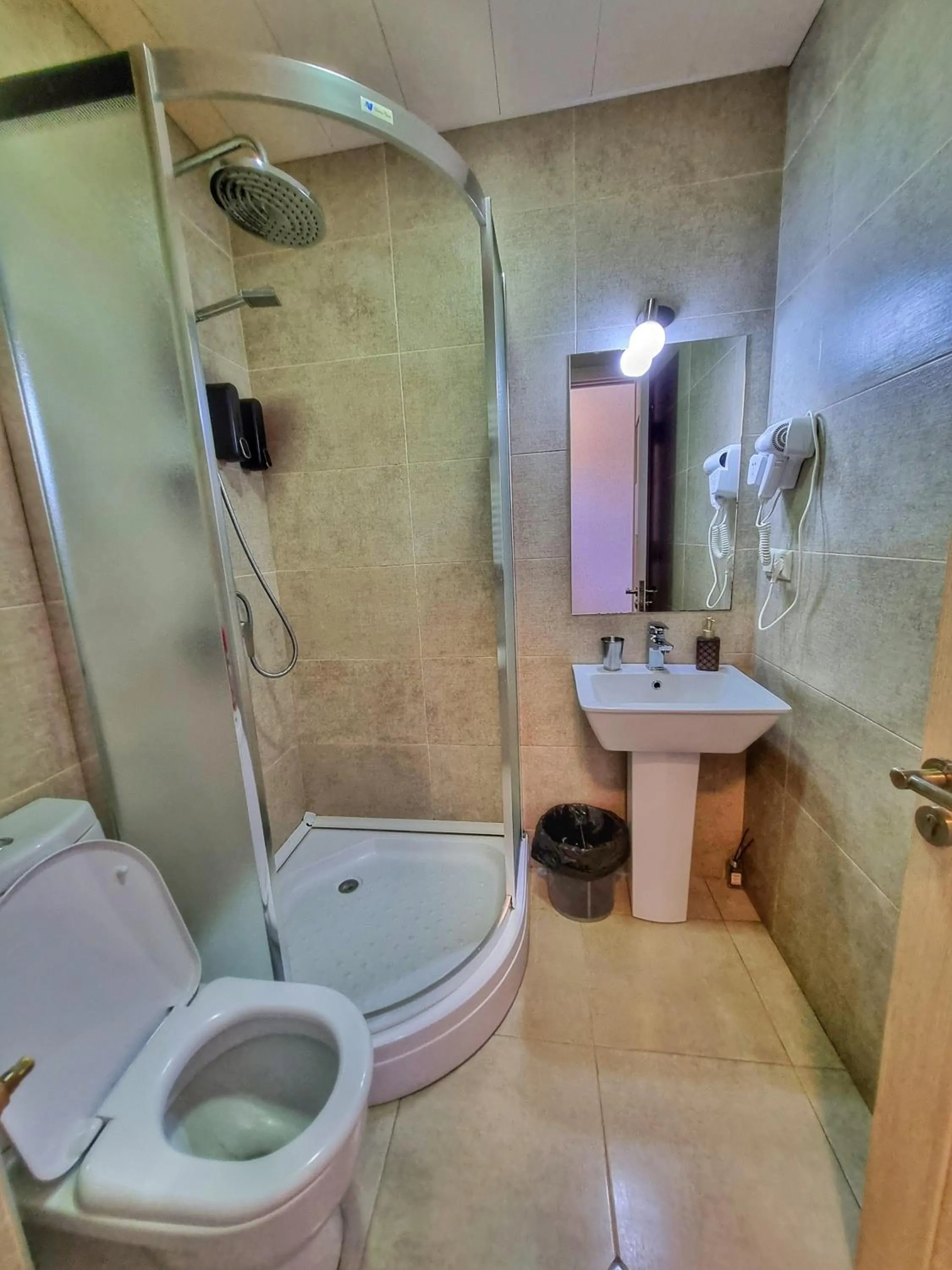 Shower in Sunshine Kazbegi