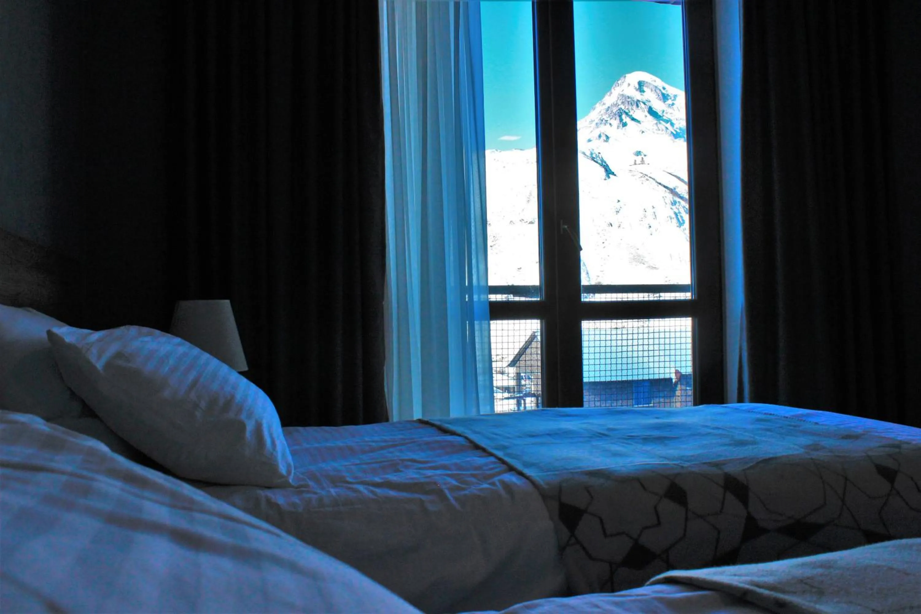 Bedroom, Bed in Sunshine Kazbegi