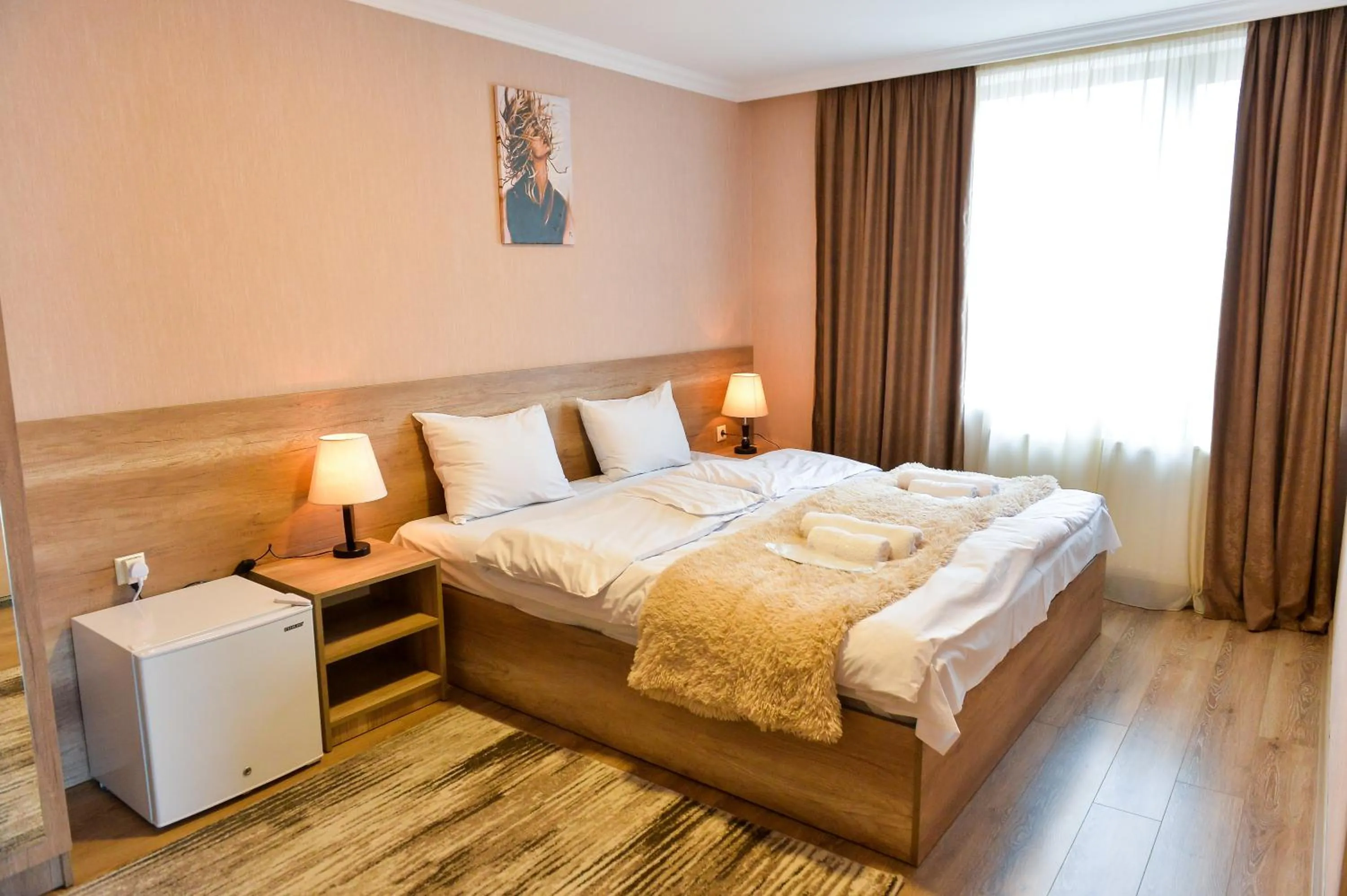Photo of the whole room, Bed in Sunshine Kazbegi