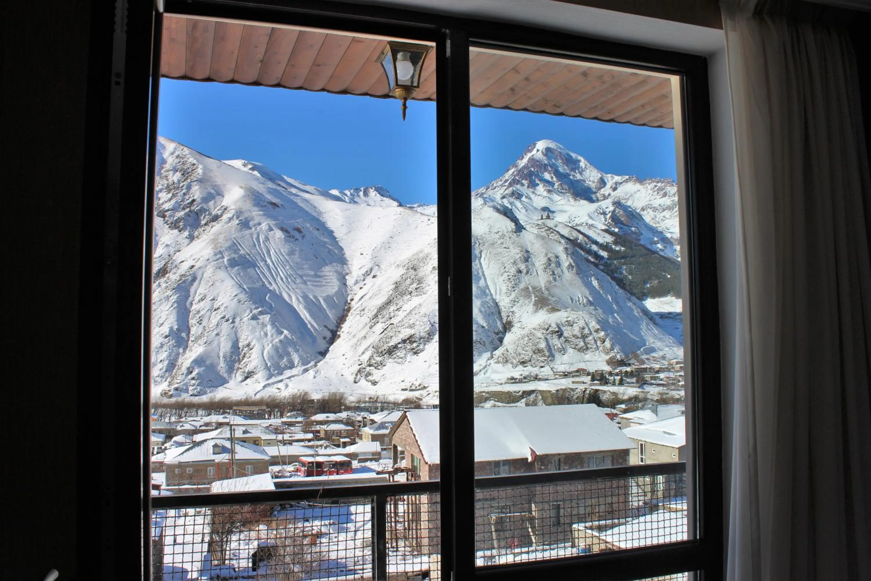 Mountain view in Sunshine Kazbegi