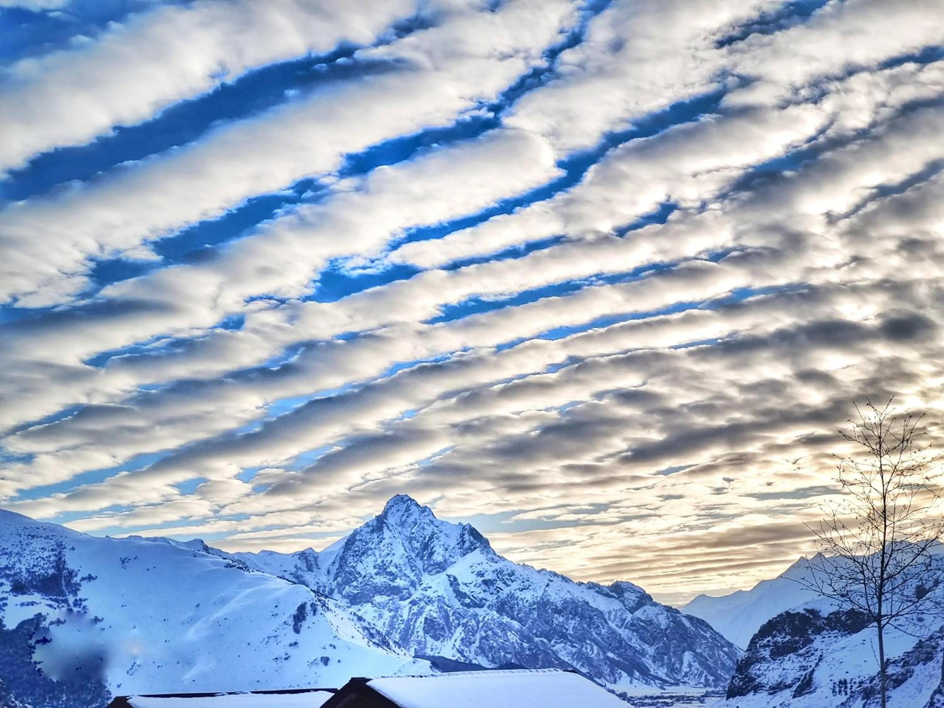 Natural landscape in Sunshine Kazbegi