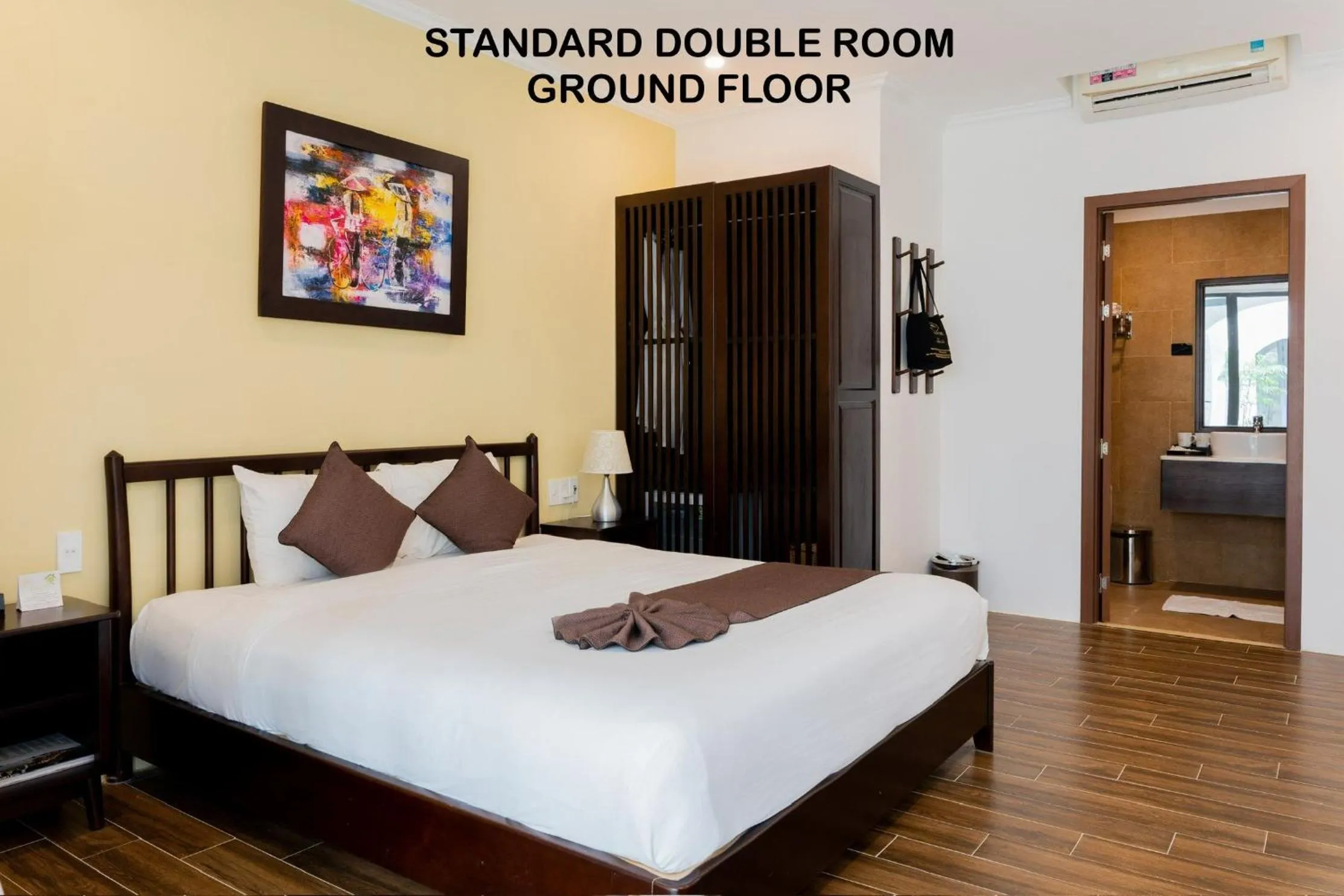 Bathroom, Bed in KA VILLA - AN BANG BEACH, Free pick up 3 nights