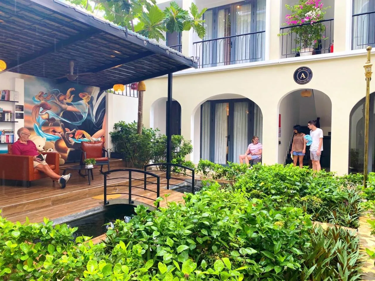 Garden in KA VILLA - AN BANG BEACH, Free pick up 3 nights