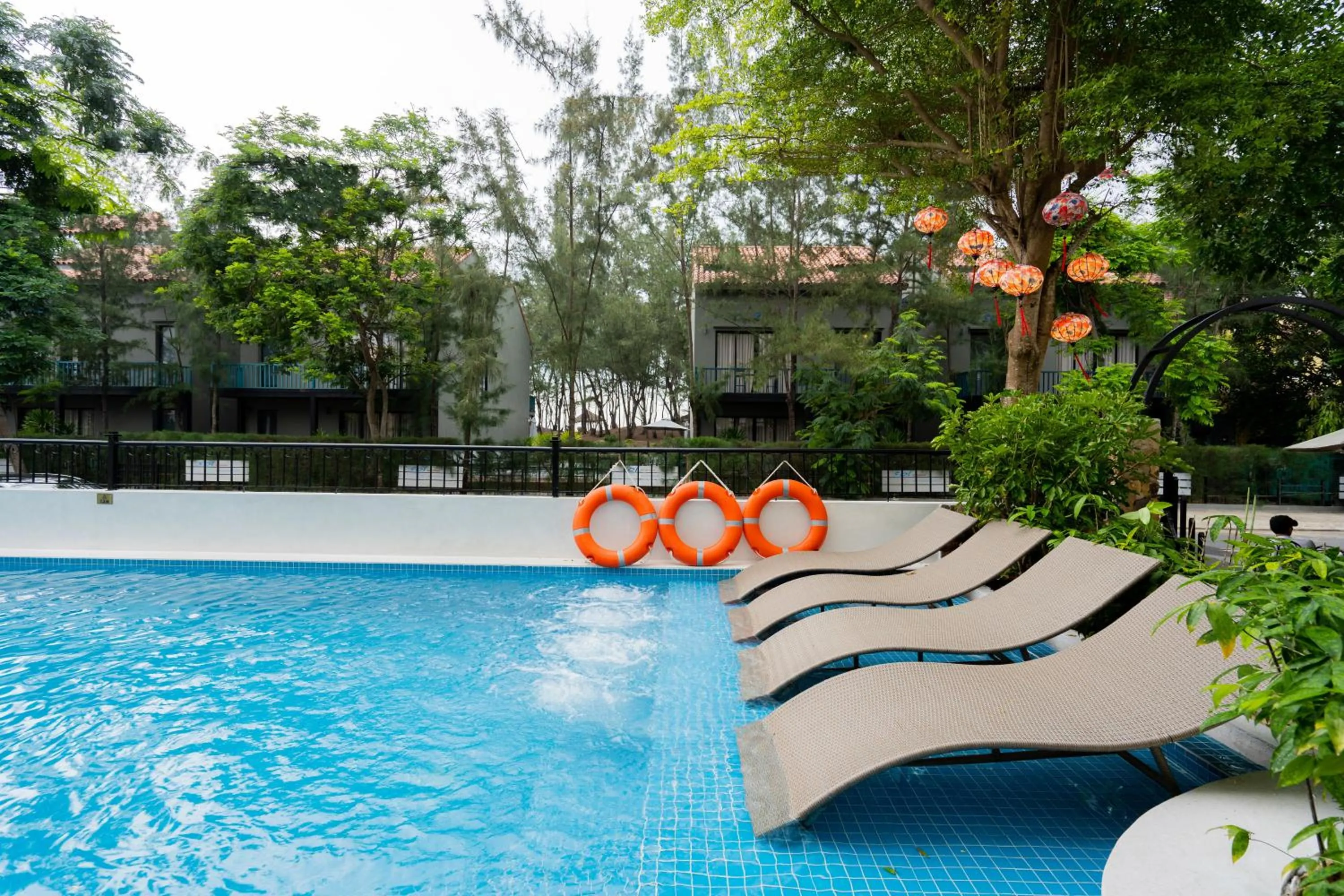 Swimming pool in KA VILLA - AN BANG BEACH, Free pick up 3 nights