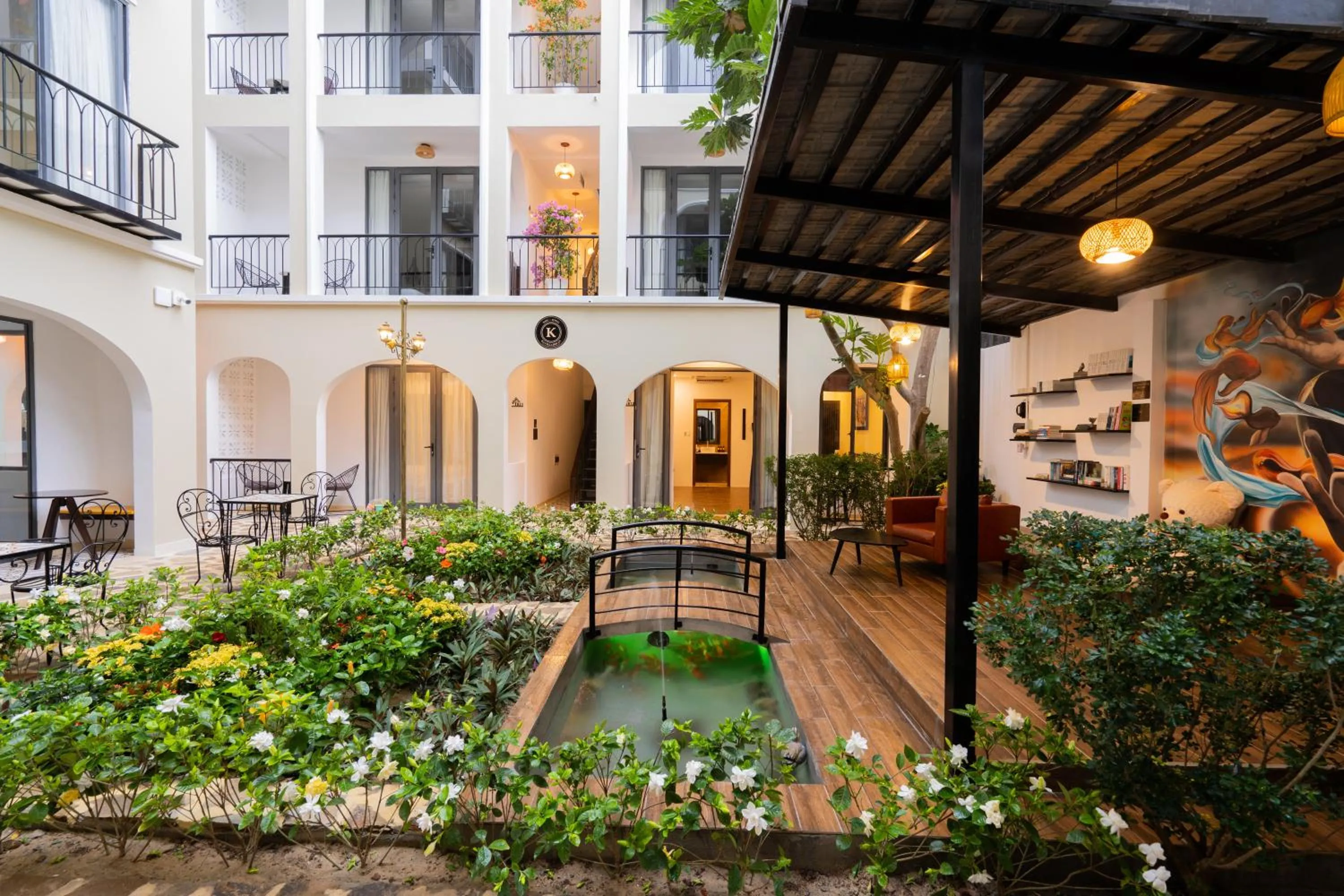 Garden in KA VILLA - AN BANG BEACH, Free pick up 3 nights