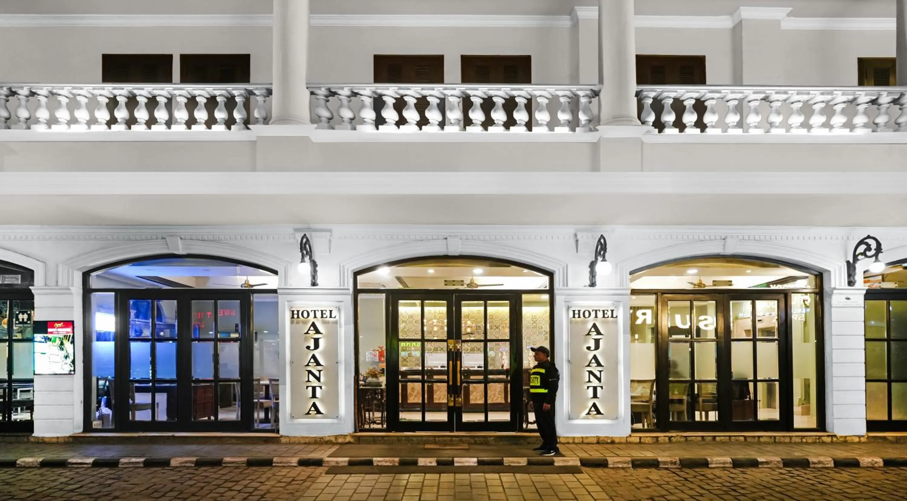 Facade/entrance in Hotel Ajanta - Colonial Charm Award Winning Luxury Hotel in the Heart of the City