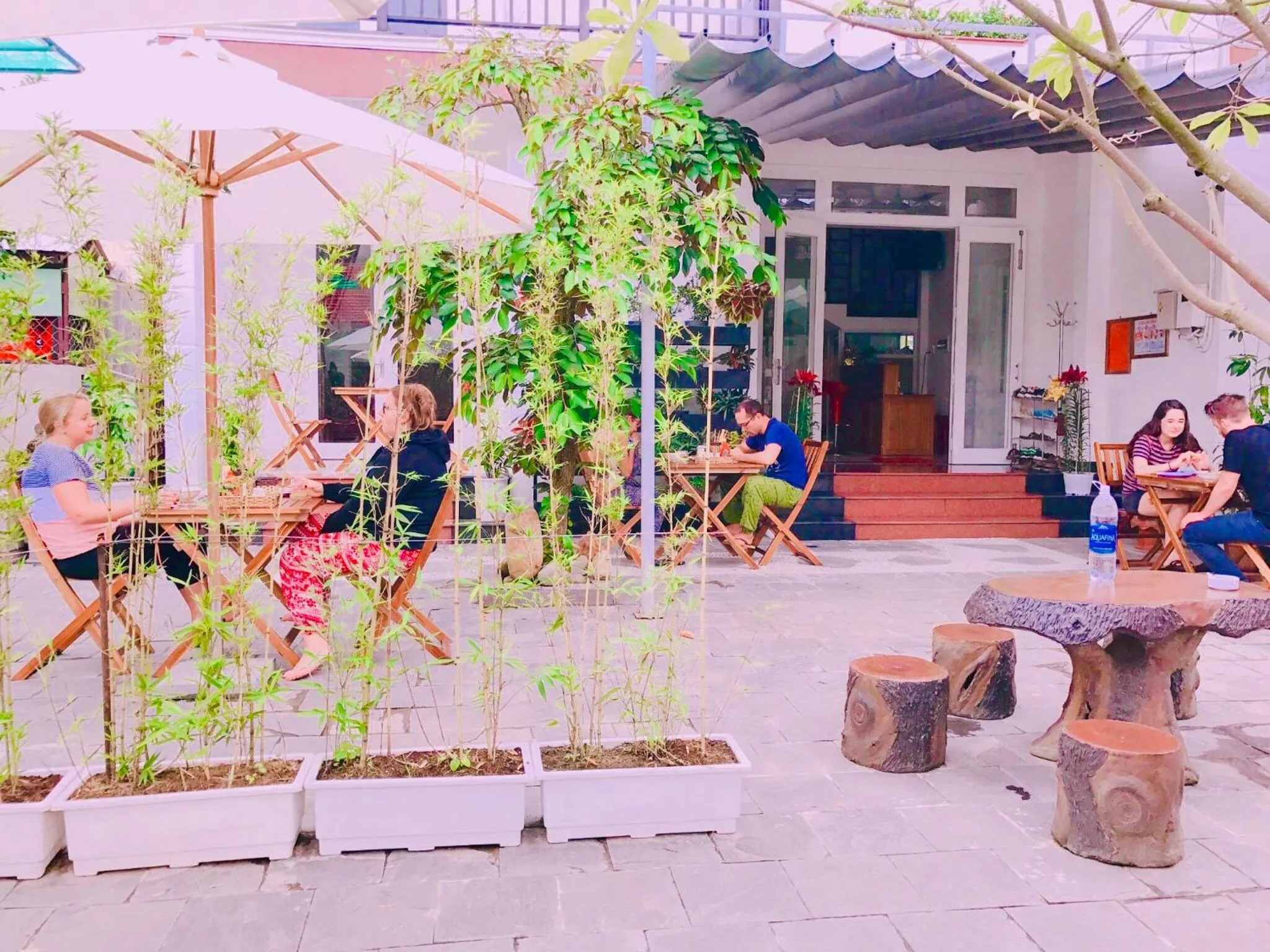 Garden in Pebble Homestay