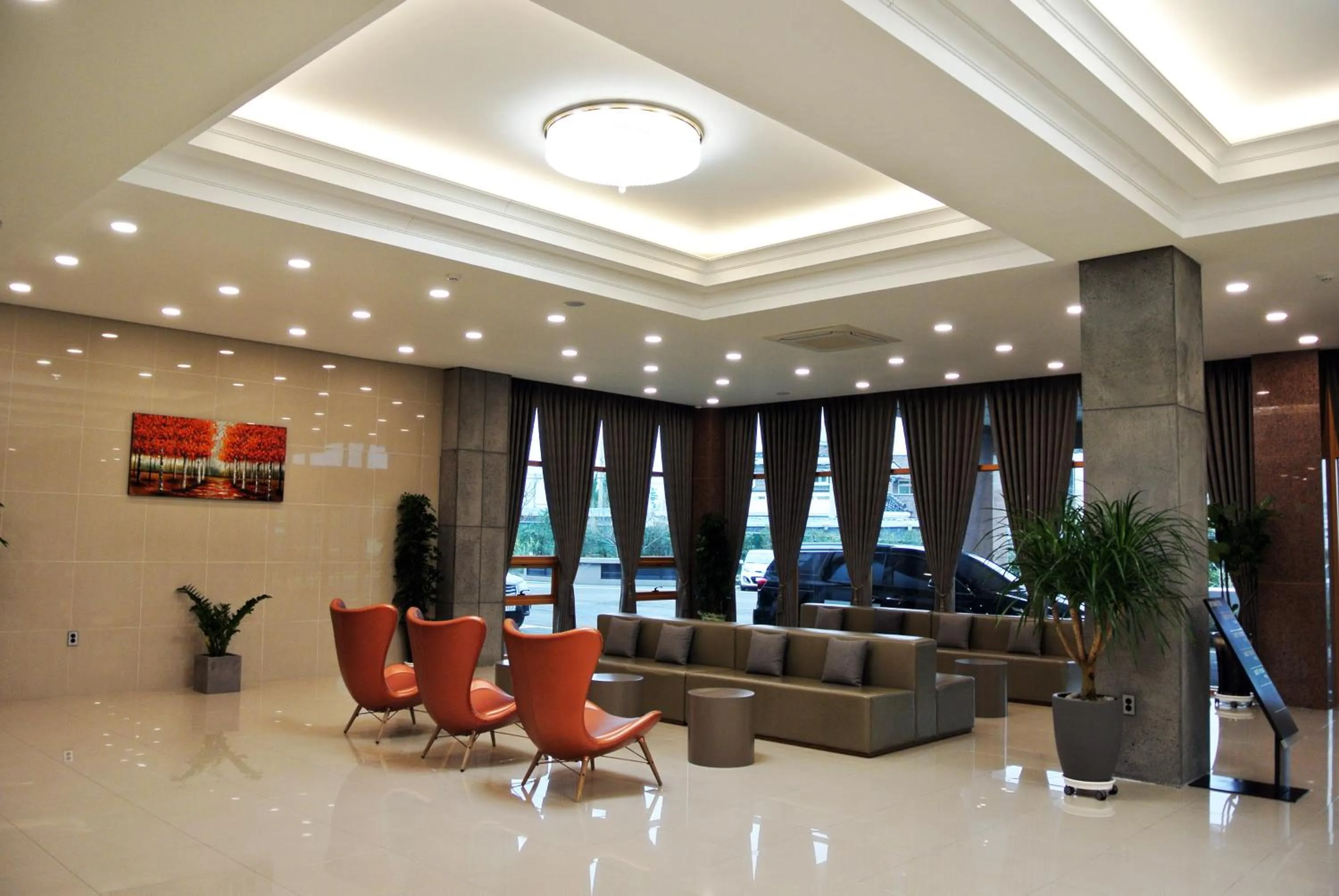 Lobby or reception in Jeju Noblesse Hotel