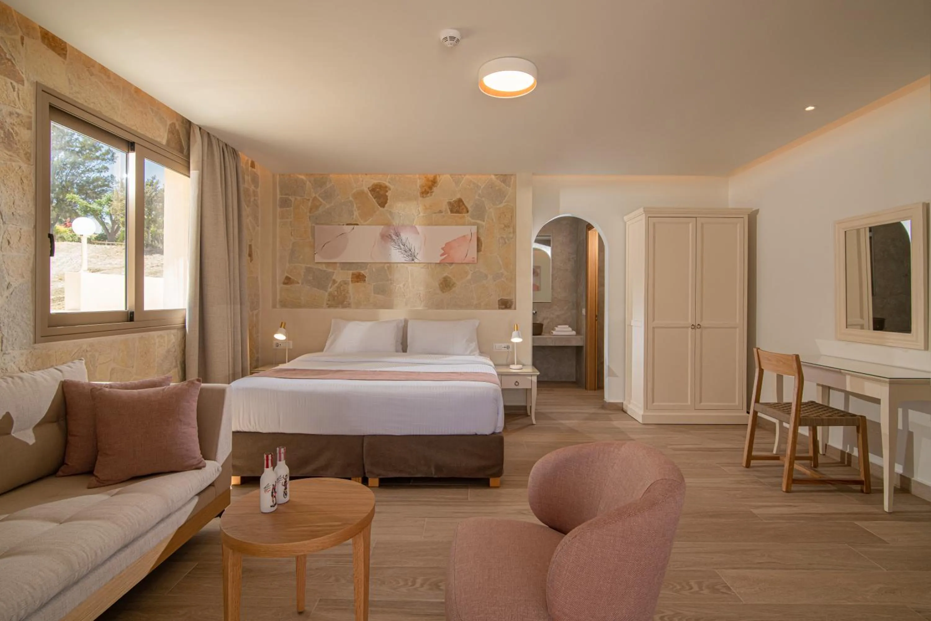 Bed in Lofos Apartments