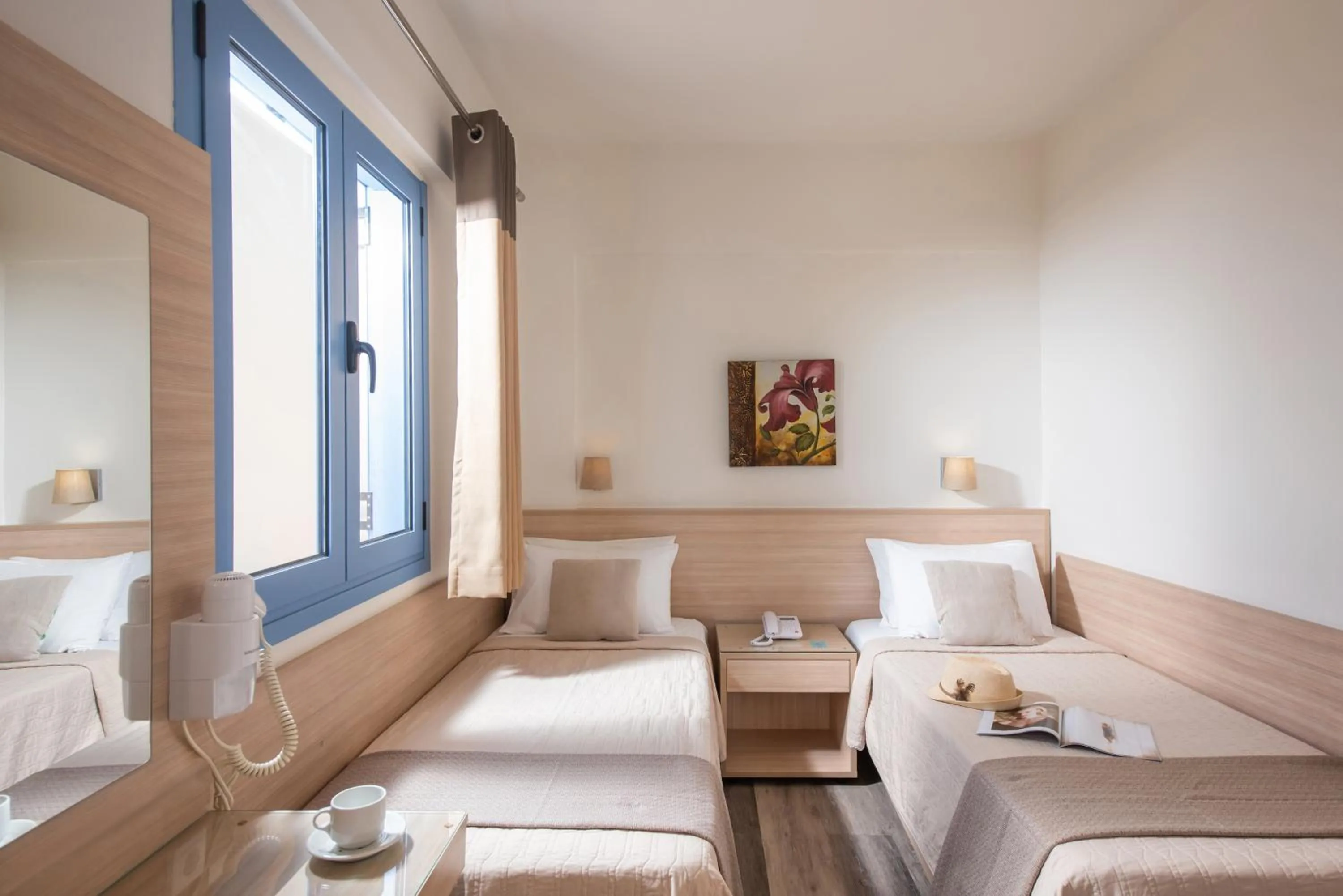 Bed in Lofos Apartments