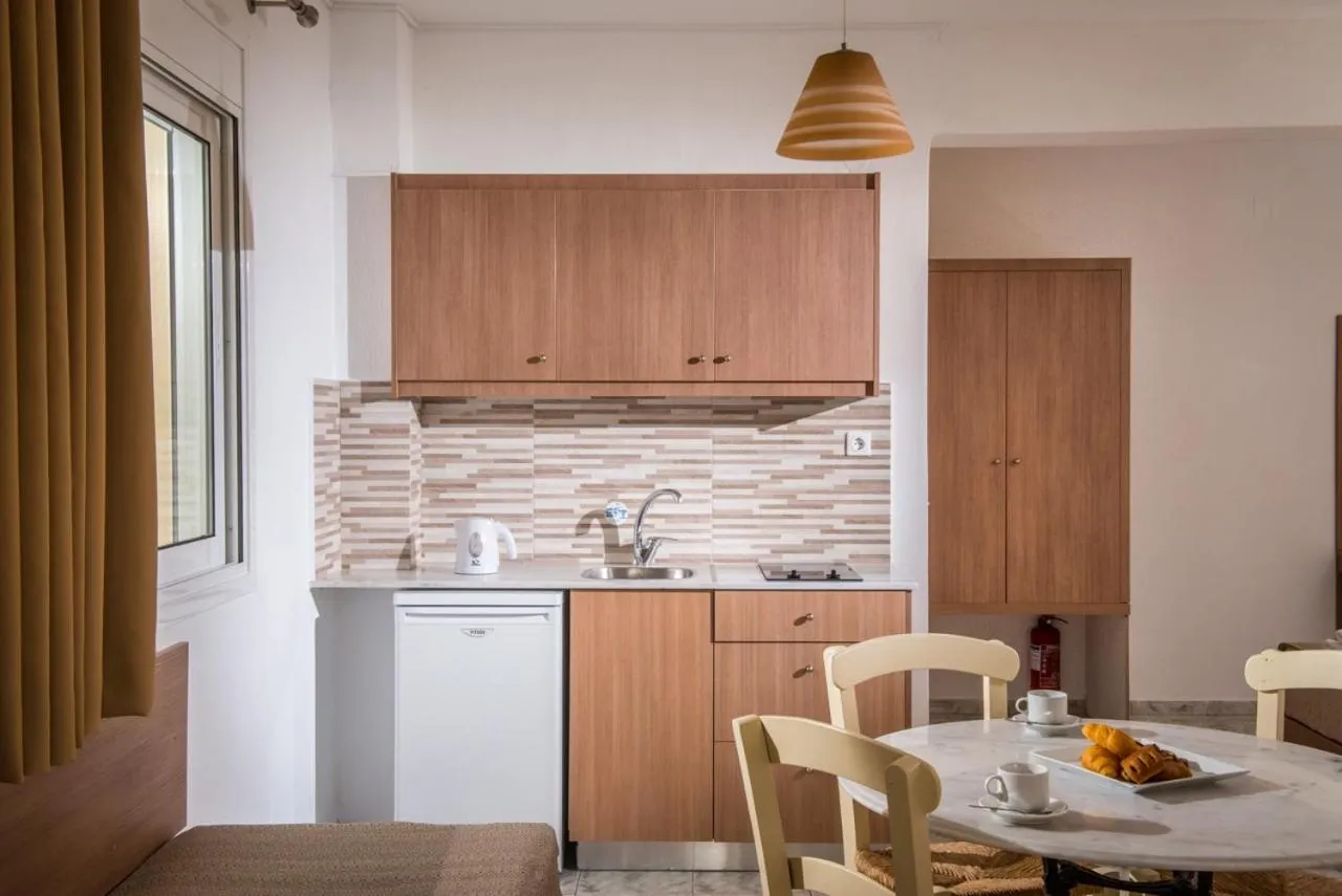 Kitchen or kitchenette in Lofos Apartments