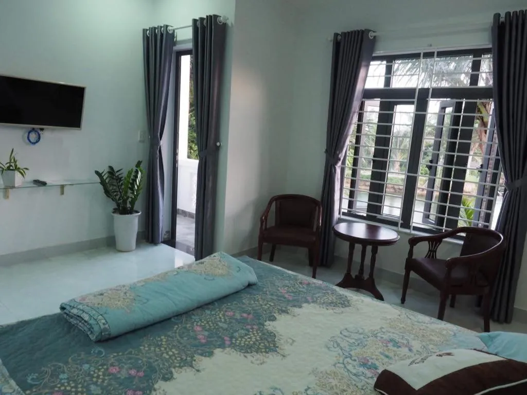 Bed in Loc Khang Homestay