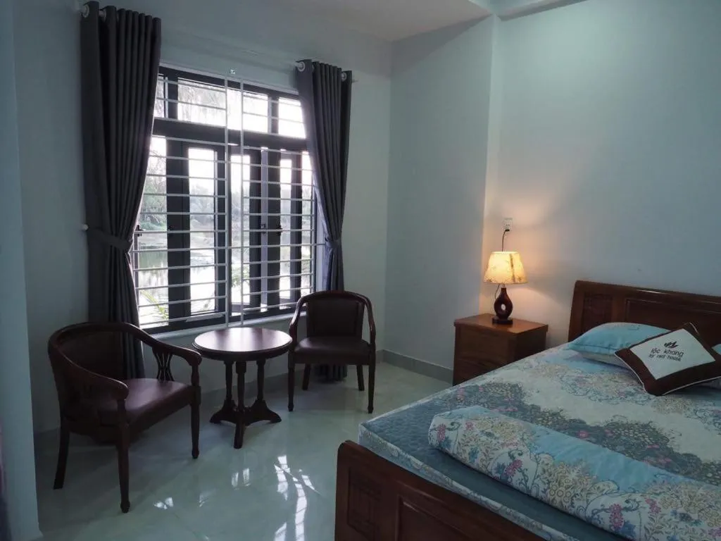 Bed in Loc Khang Homestay