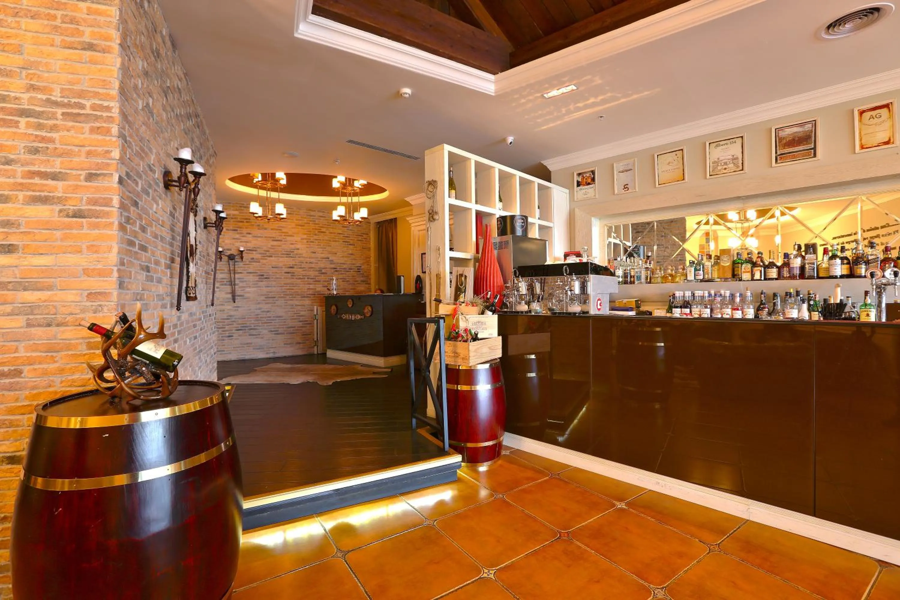 Lounge or bar in Diplomat Hotel by AG Hotels Group