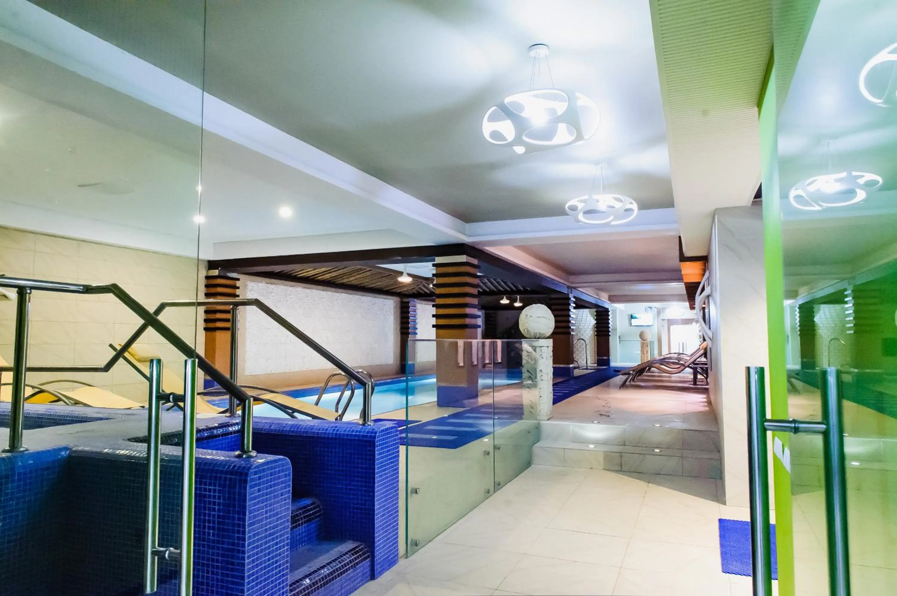 Swimming pool, Bed in Diplomat Hotel by AG Hotels Group