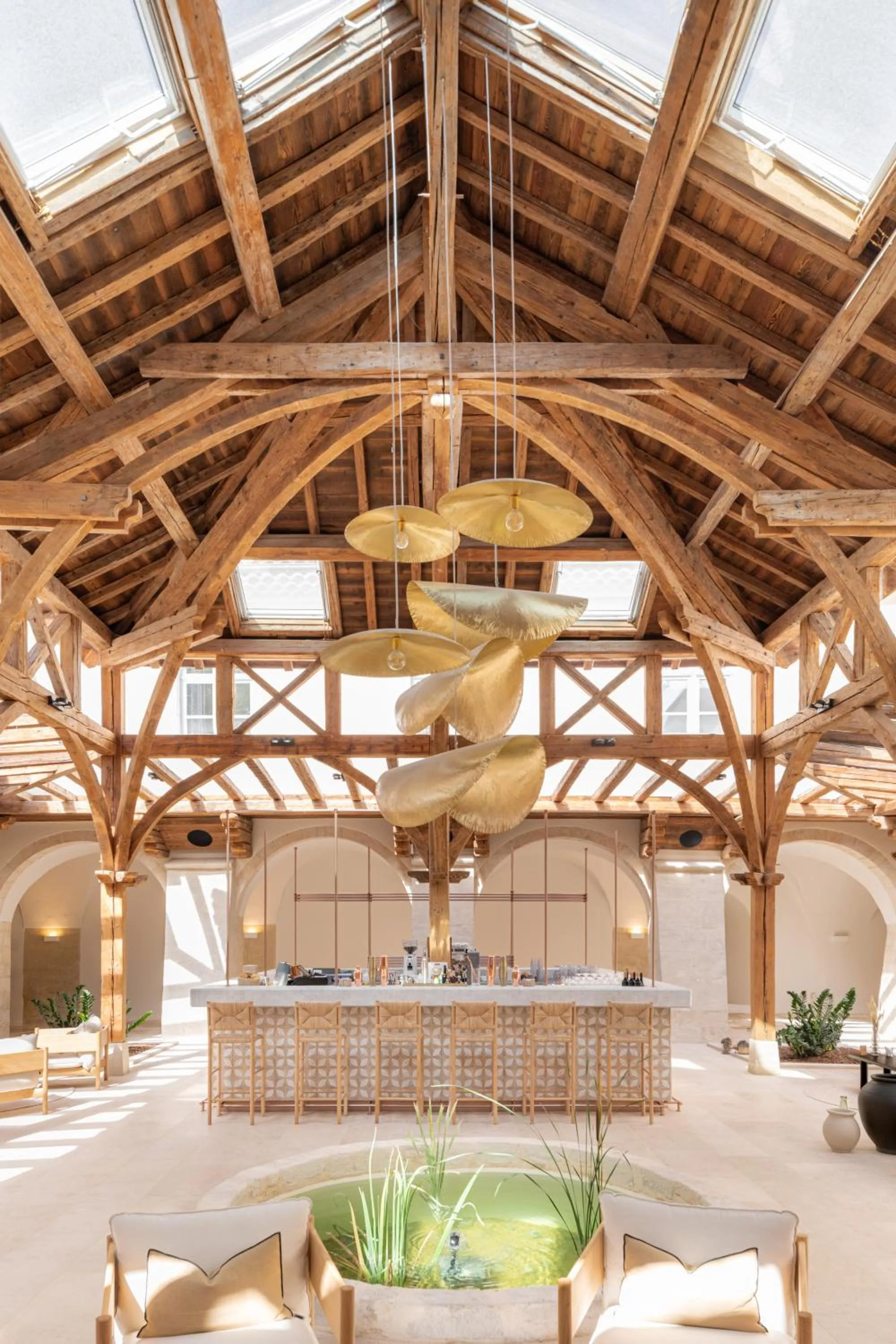 Lounge or bar in Le Couvent des Minimes, un Hôtel & Spa L'Occitane en Provence