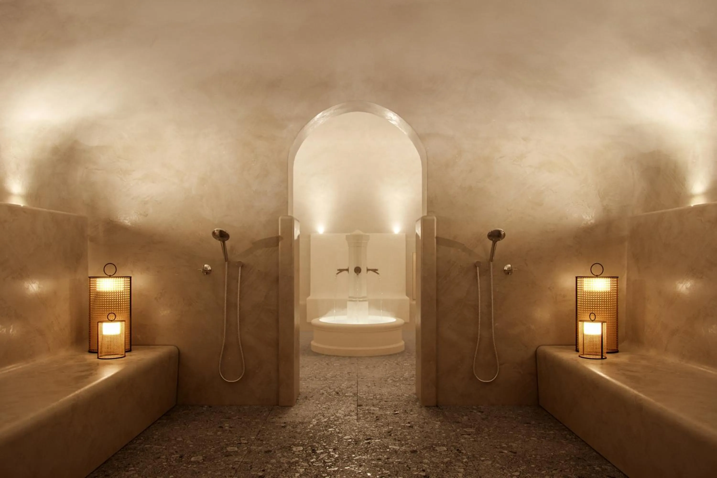 Steam room in Le Couvent des Minimes, un Hôtel & Spa L'Occitane en Provence