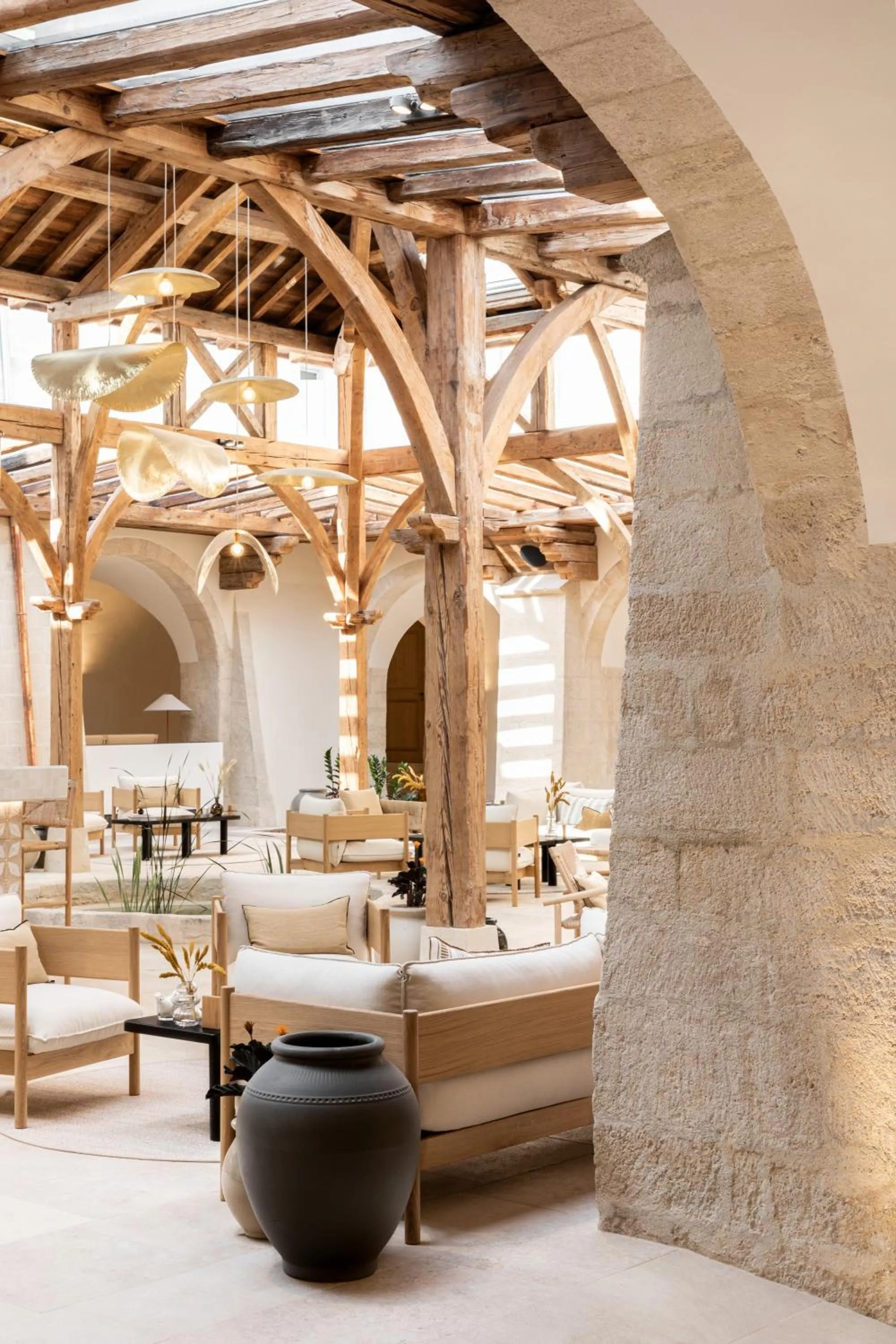 Lounge or bar in Le Couvent des Minimes, un Hôtel & Spa L'Occitane en Provence