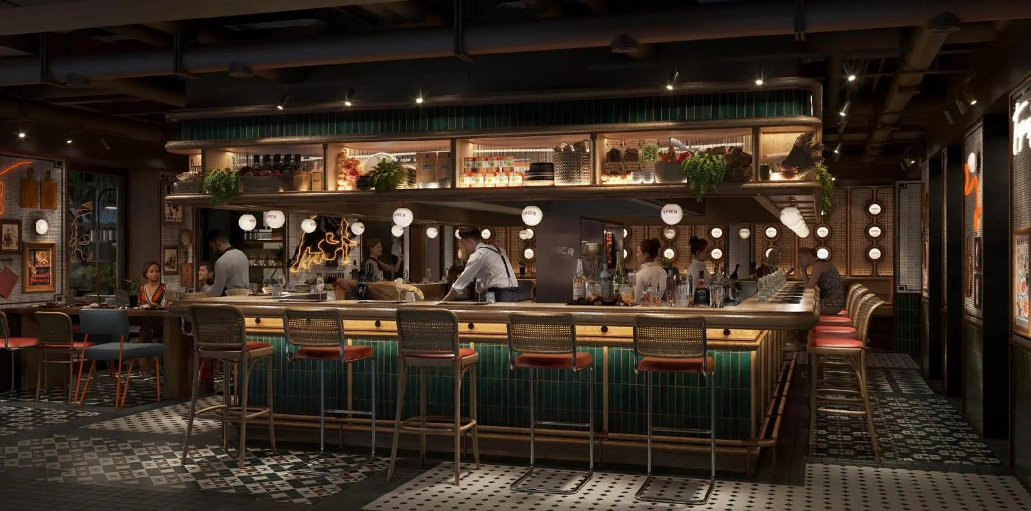 Restaurant/places to eat in voco Bangkok Surawong by IHG