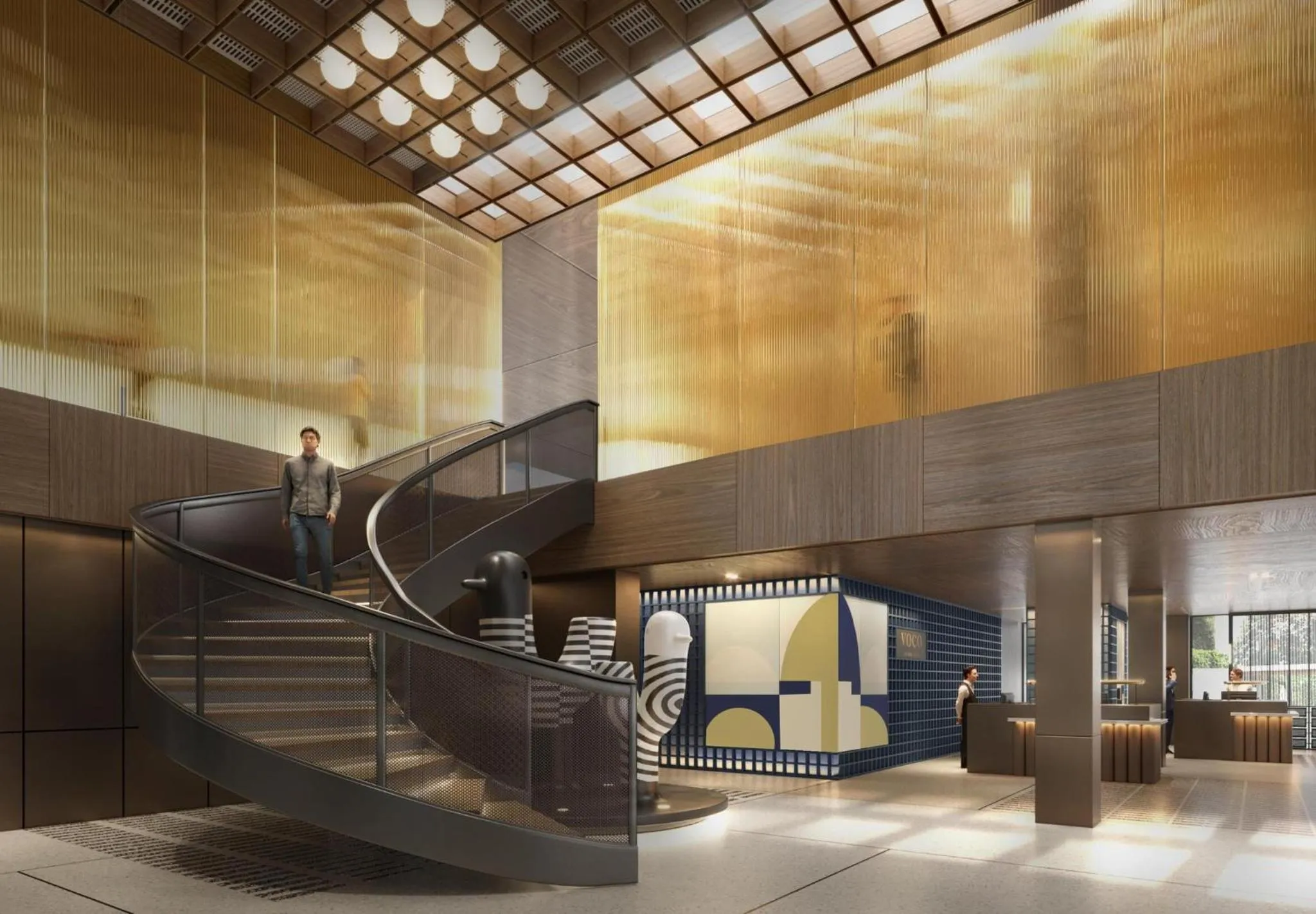 Property building in voco Bangkok Surawong by IHG