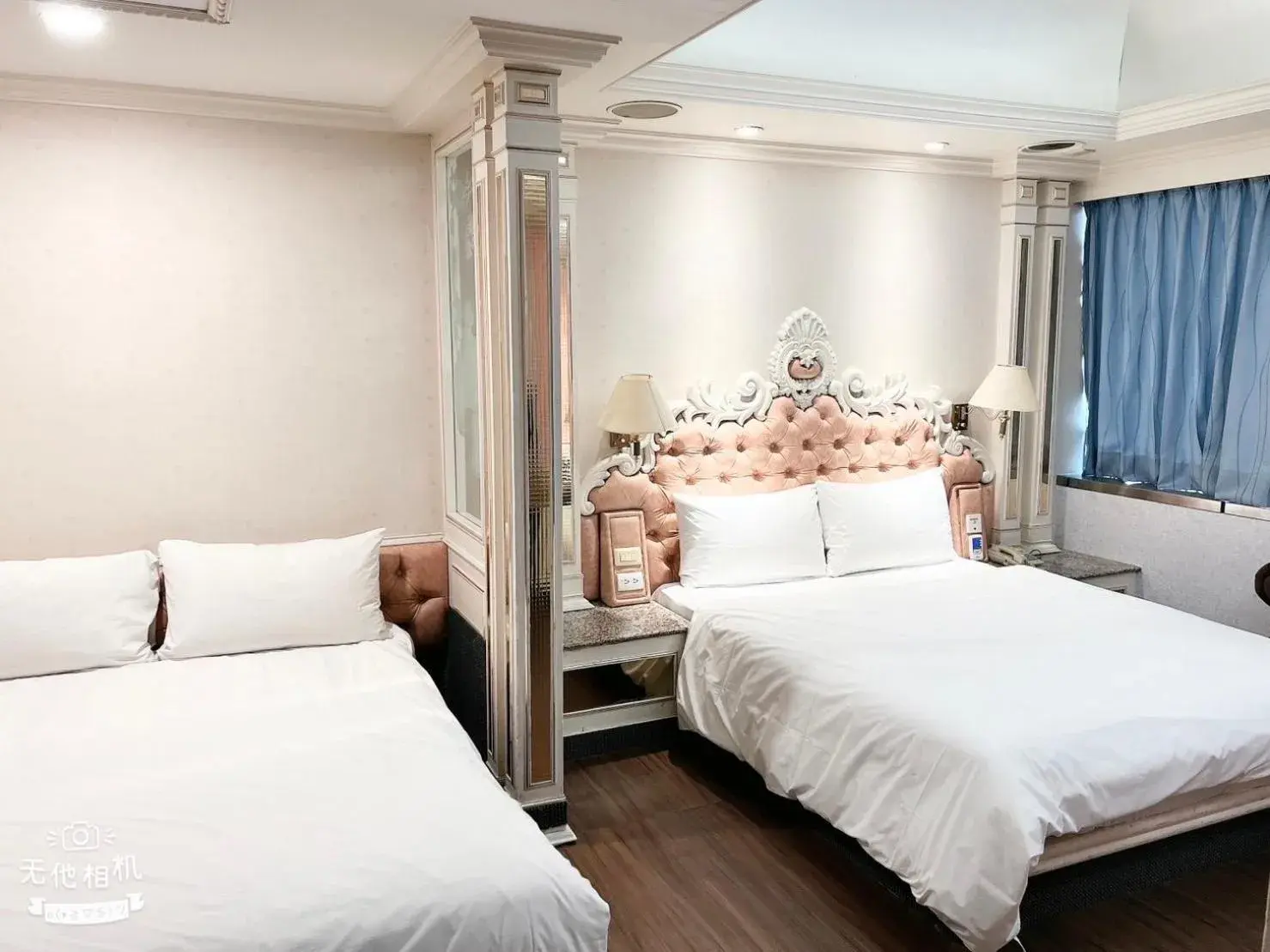 Bedroom, Bed in Blue Sky Hotel Bedroom, Bed in Blue Sky Hotel