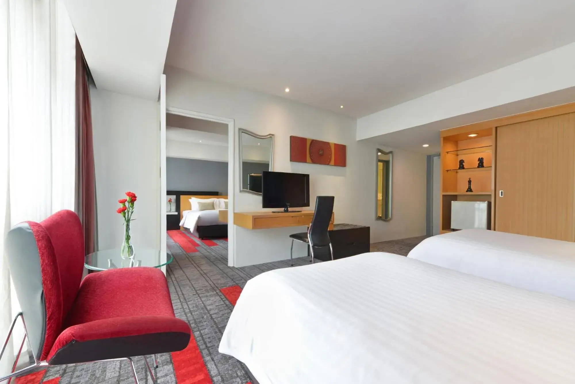 Guests, Bed in BelAire Bangkok Sukhumvit Guests, Bed in BelAire Bangkok Sukhumvit